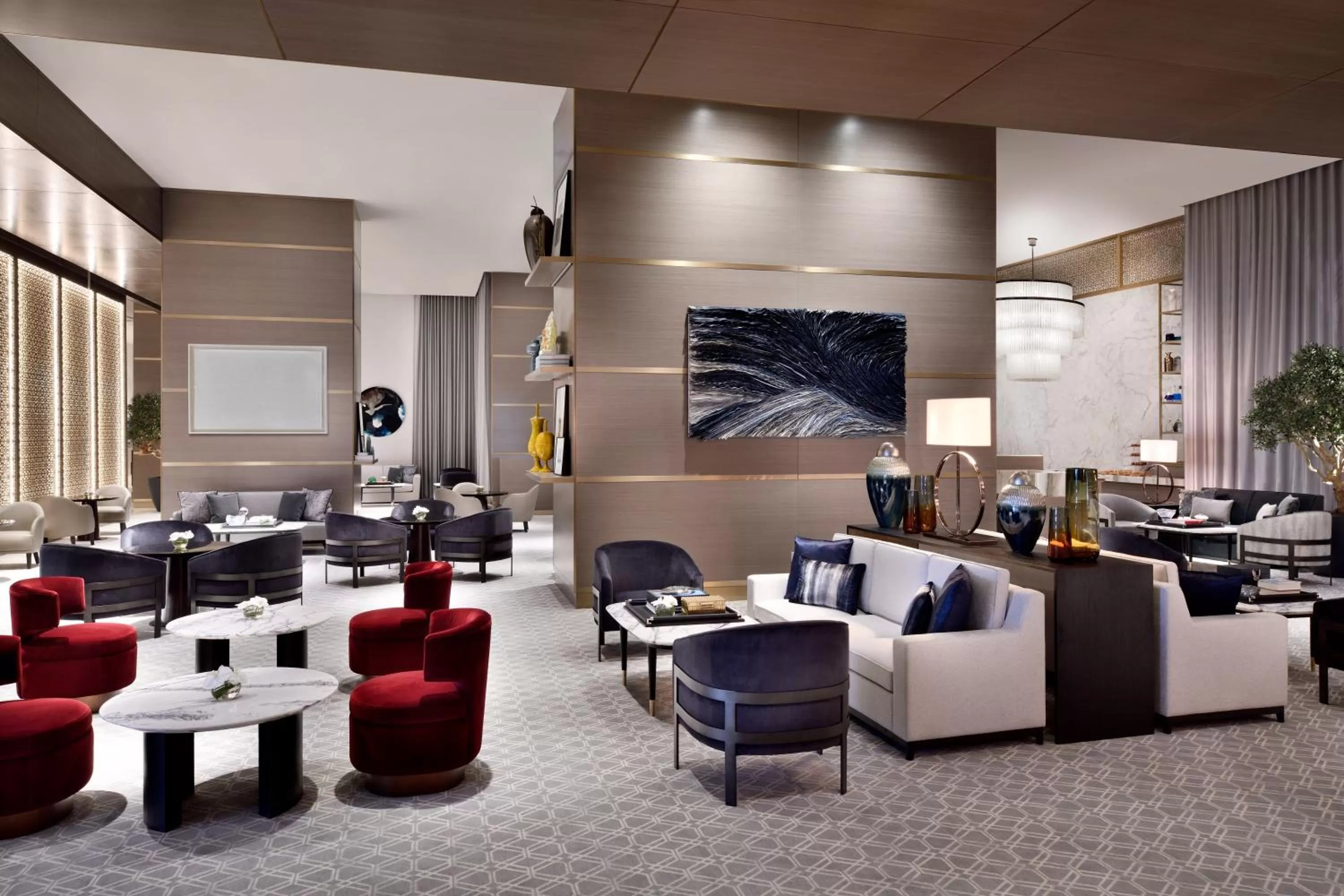 Lounge or bar in Address Dubai Mall