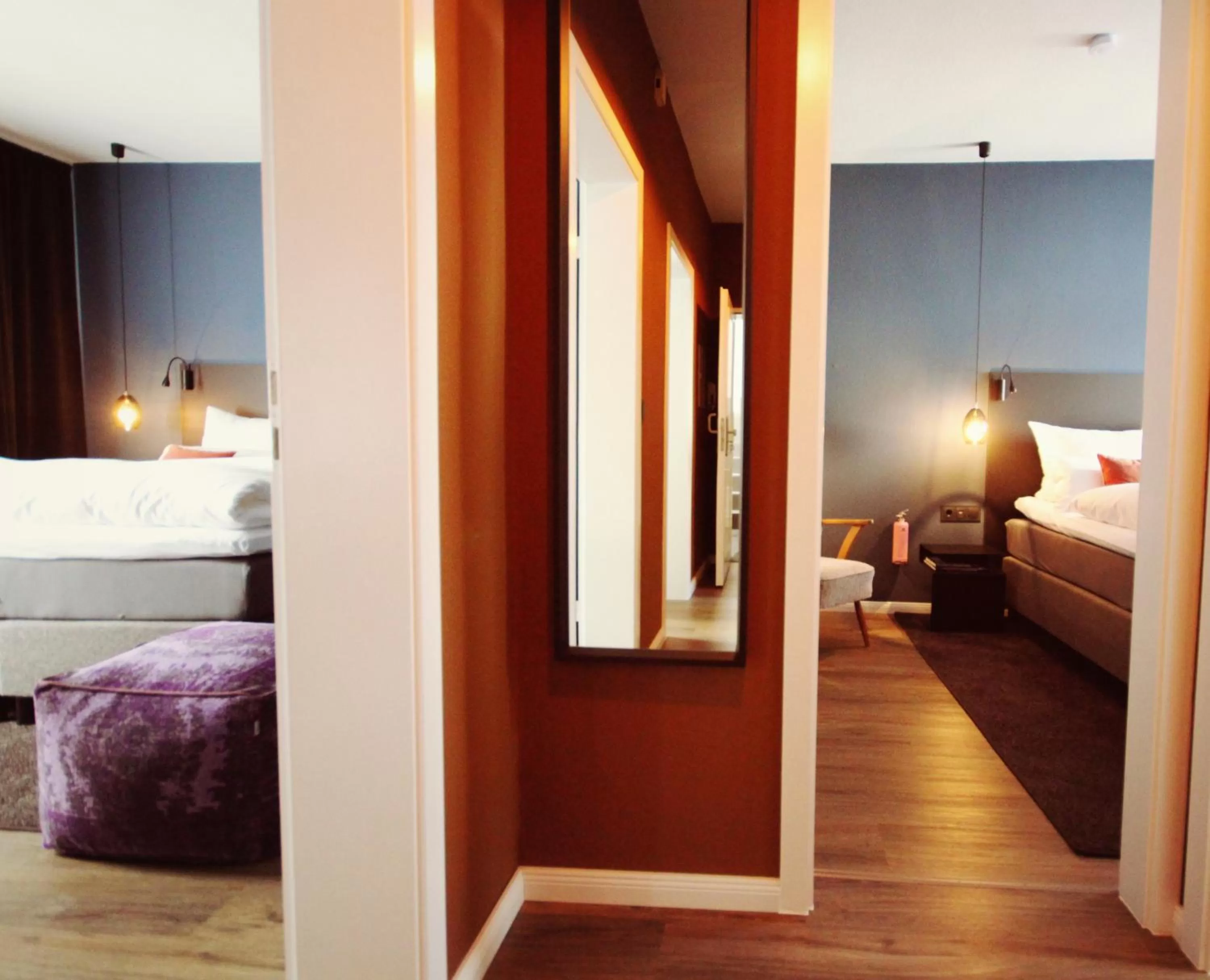 Bed in ONNO Boutique Hotel & Apartments