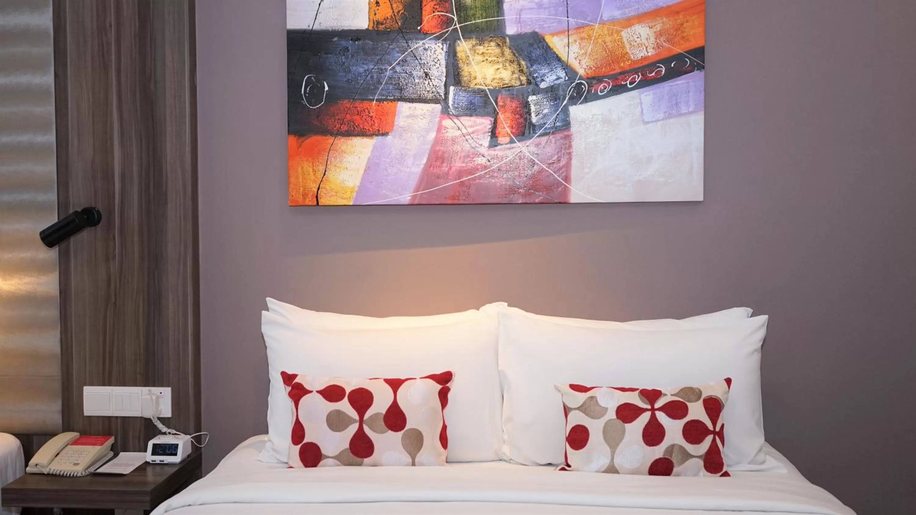 Bed in Ramada Suites by Wyndham Kuala Lumpur City Centre