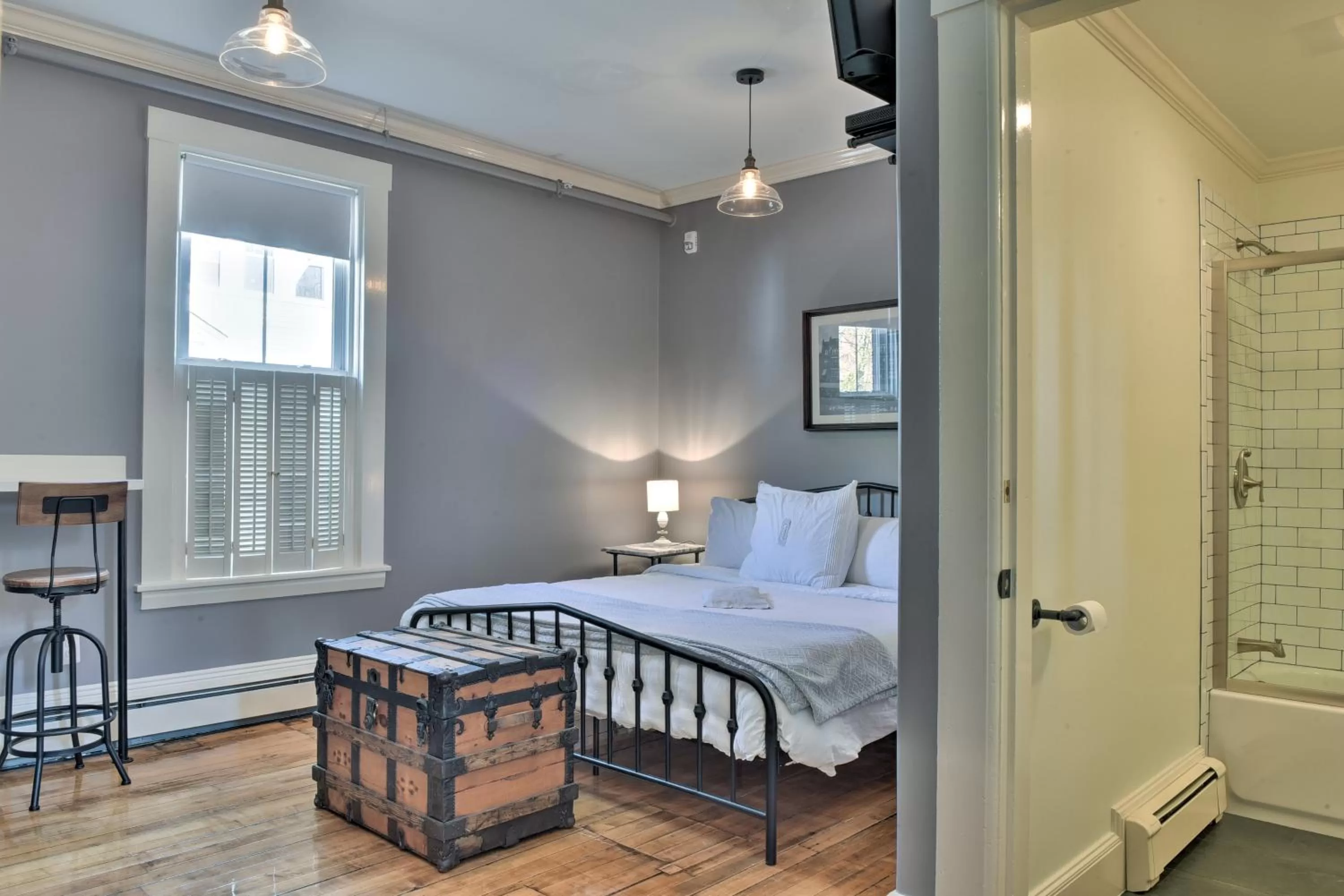Bedroom, Bed in The Burrell House