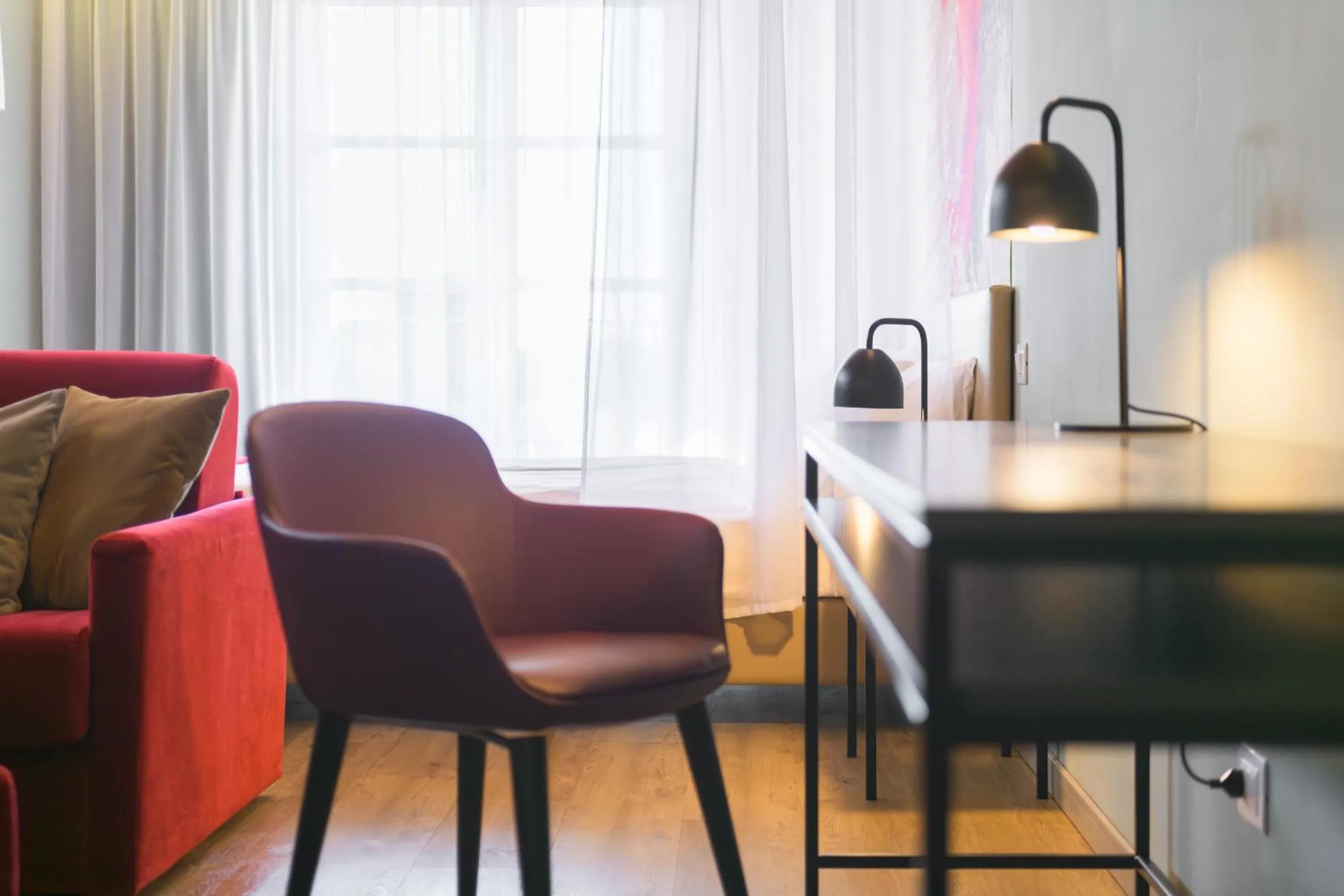 Living room in Regina del Garda Suite