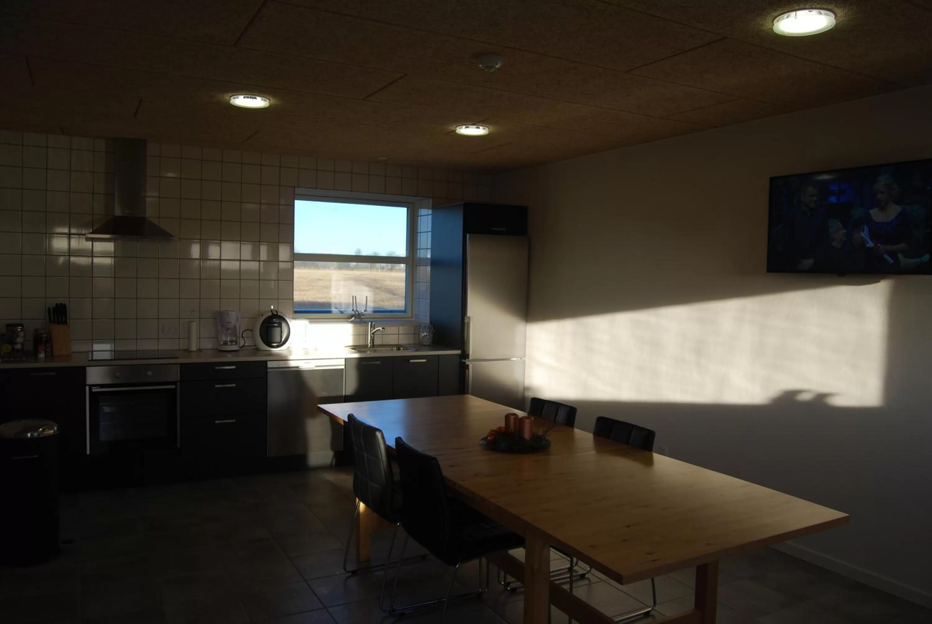 Communal kitchen in Rind B&B