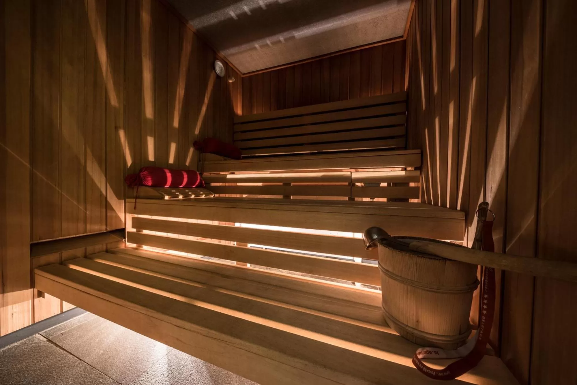 Sauna in Buxbaum Beletage Design & Boutique Hotel