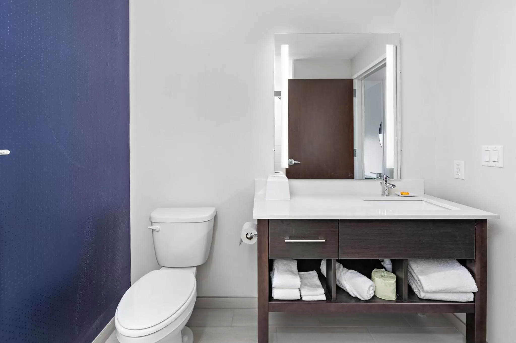 Bathroom in Holiday Inn Express Kansas City North Parkville by IHG