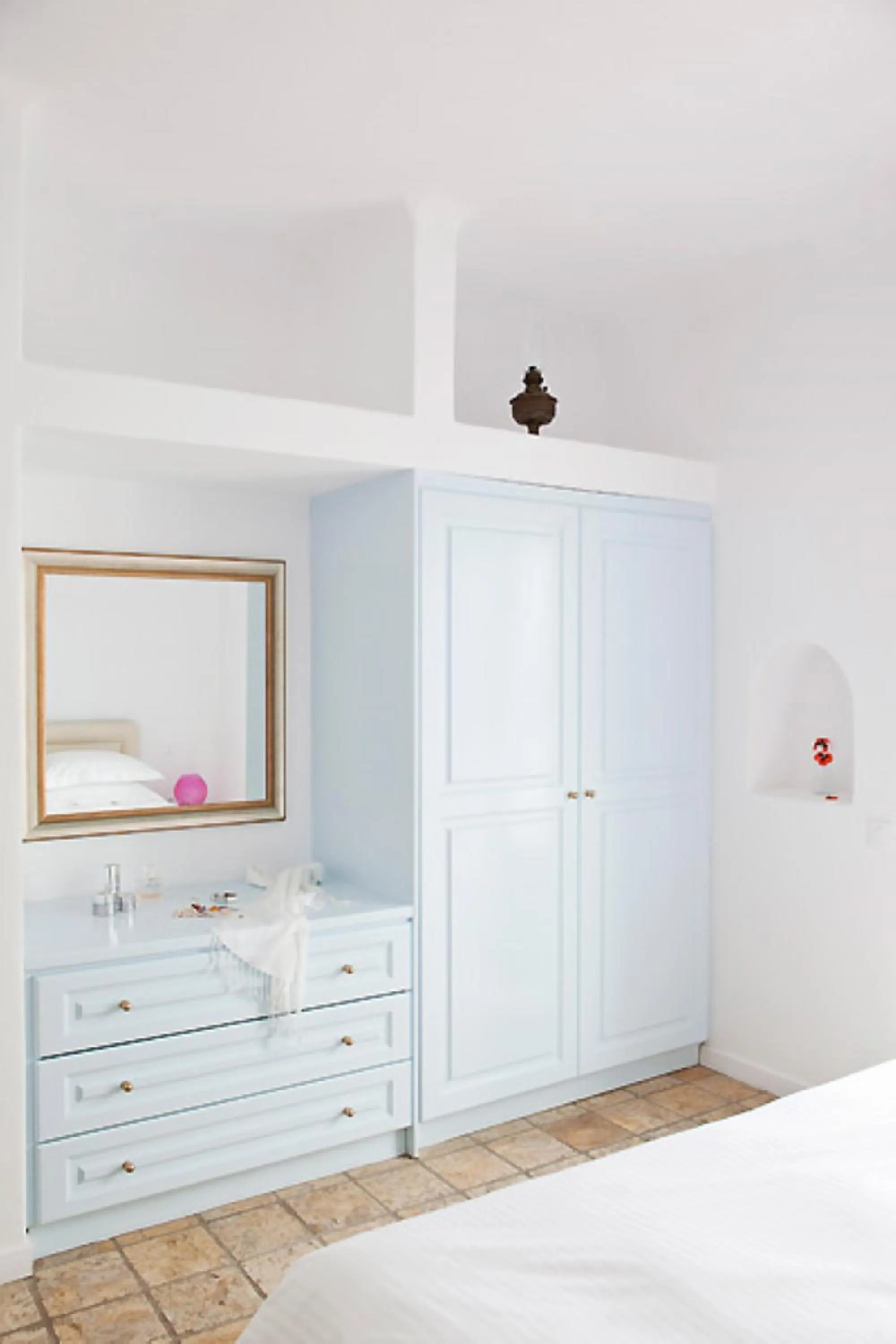 Decorative detail, Bed in Aria Suites & Villas