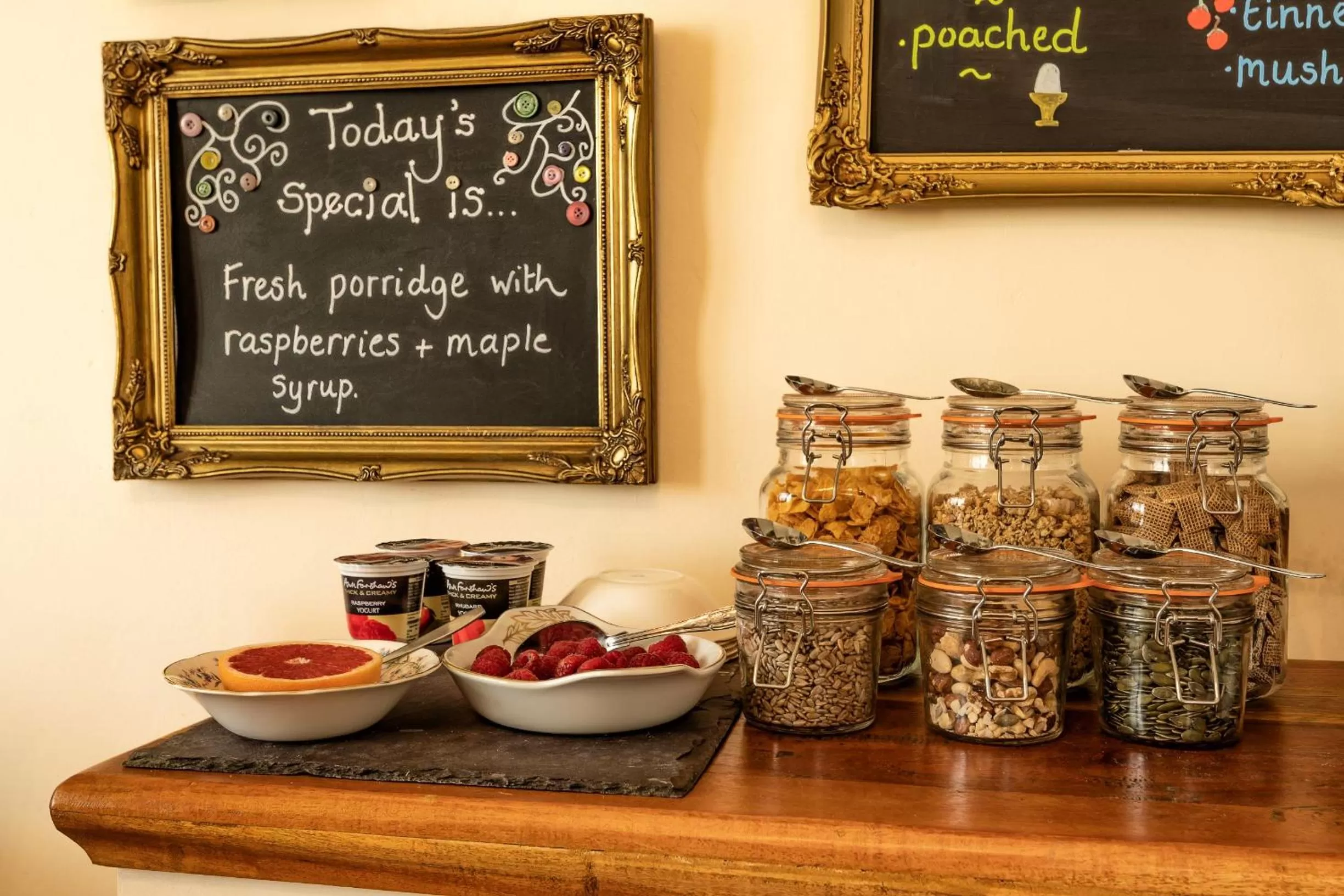 Breakfast in Craiglands Bed and Breakfast, Grassington