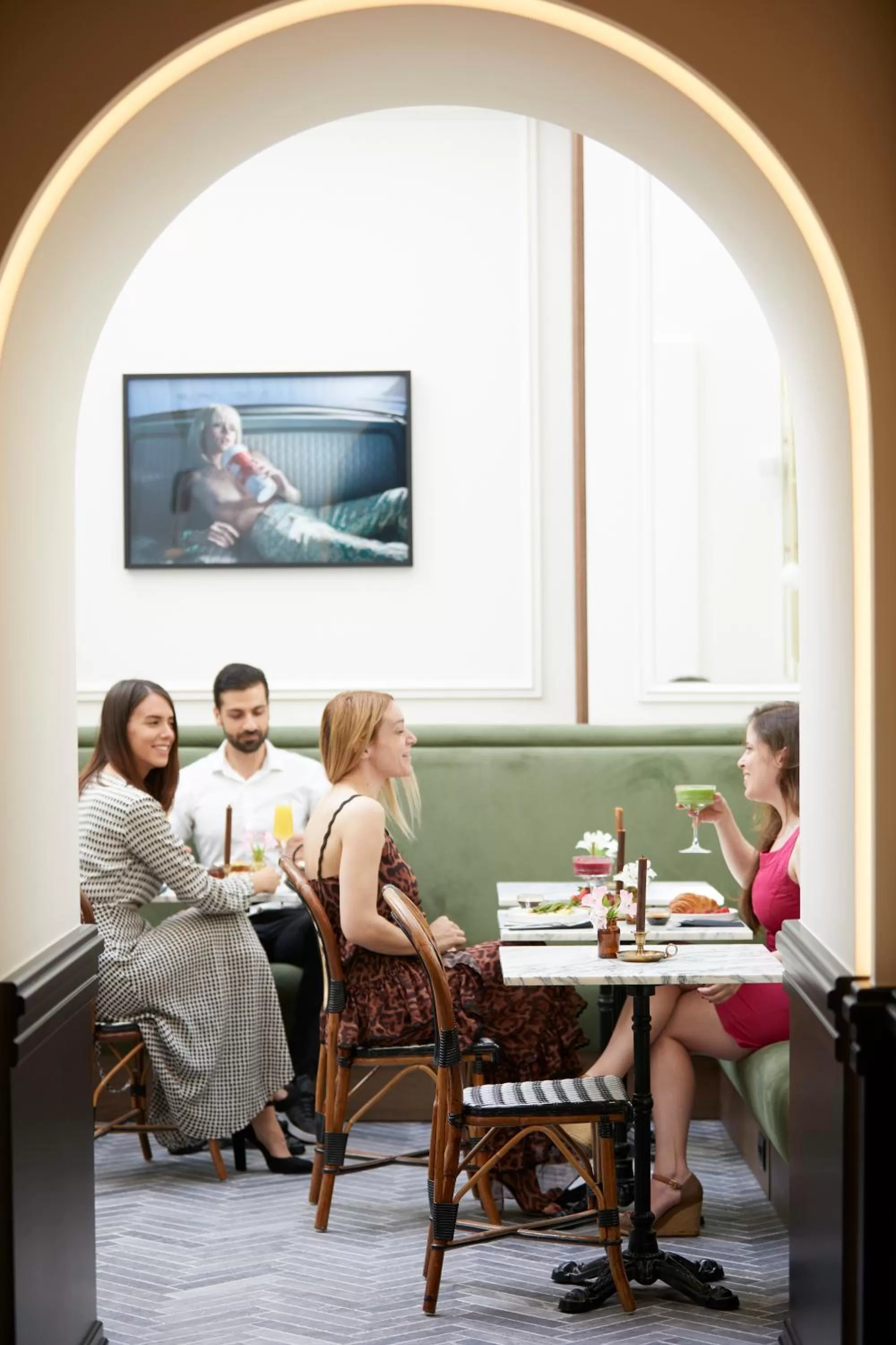 Restaurant/places to eat in Villa Brown Ermou, a member of Brown Hotels