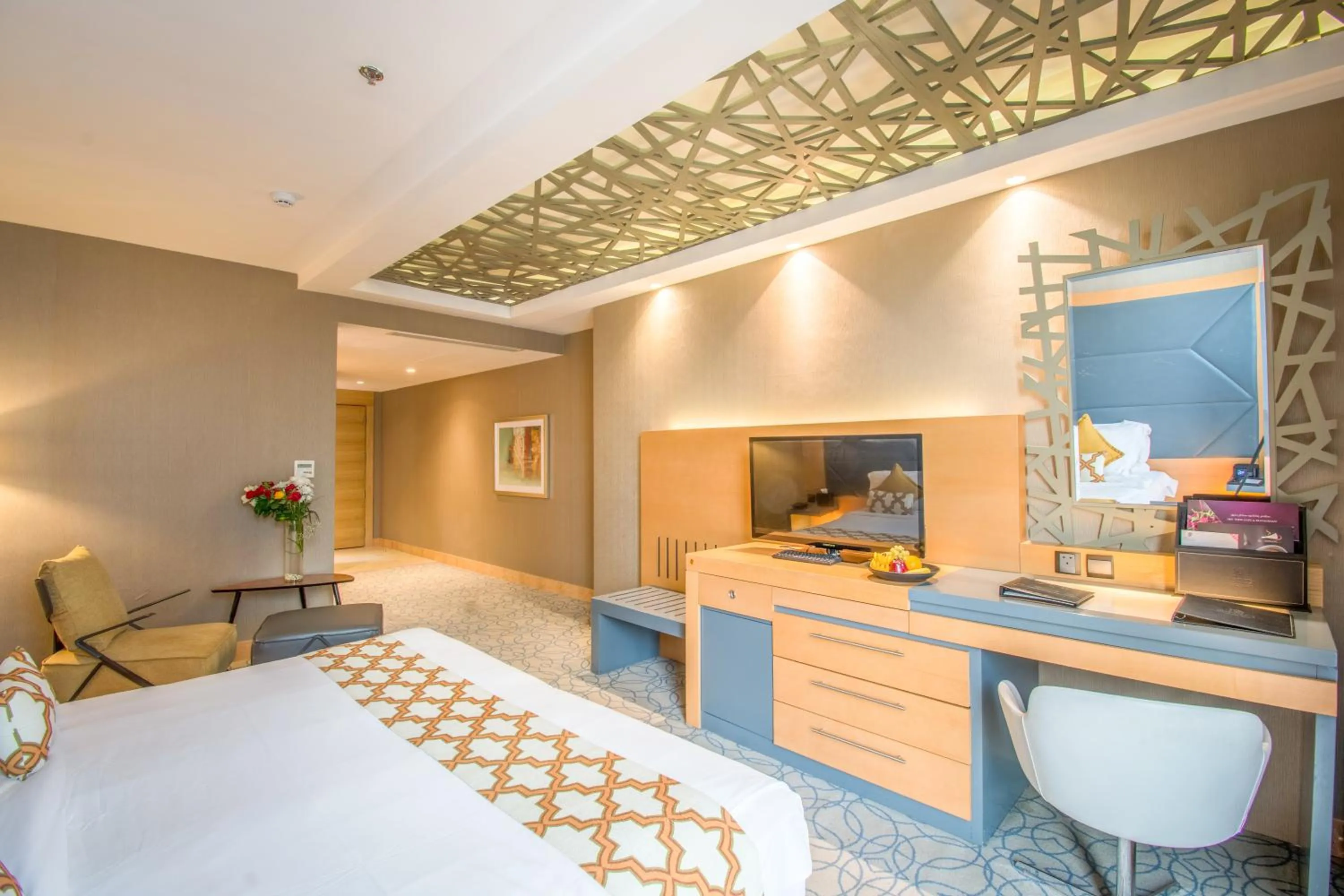 Toilet, Bed in Grand Plaza Hotel - Gulf Riyadh