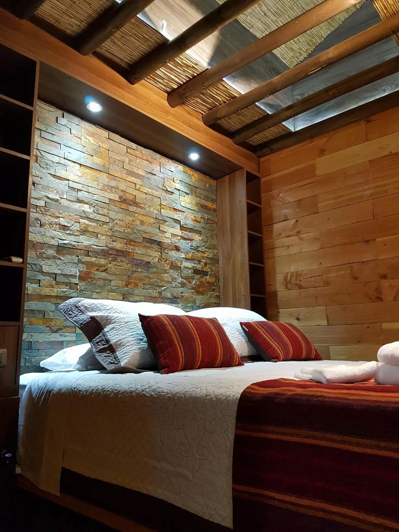 Bed in Hotel Manada del Desierto