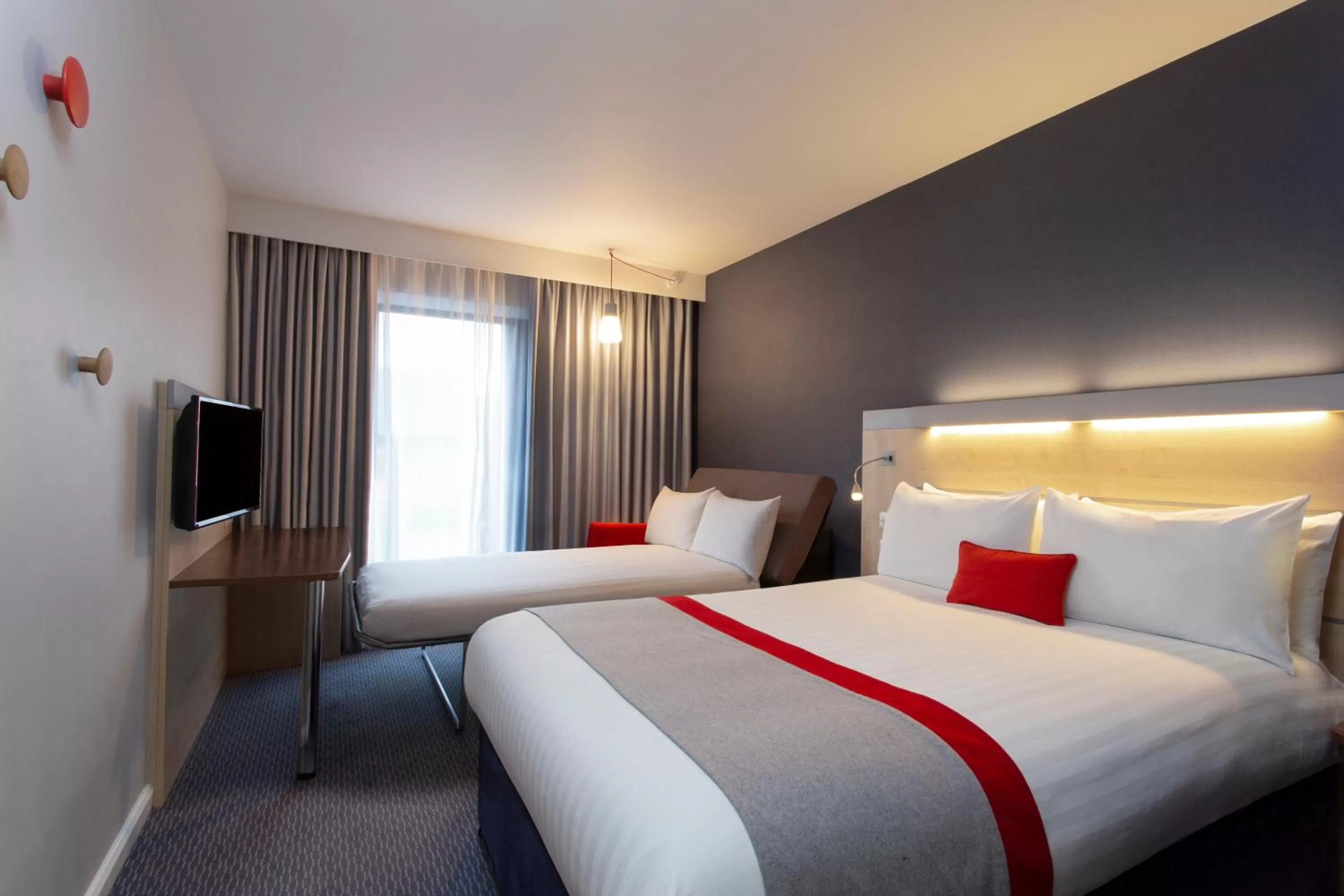 Bedroom, Bed in Holiday Inn Express Cheltenham Town Centre by IHG