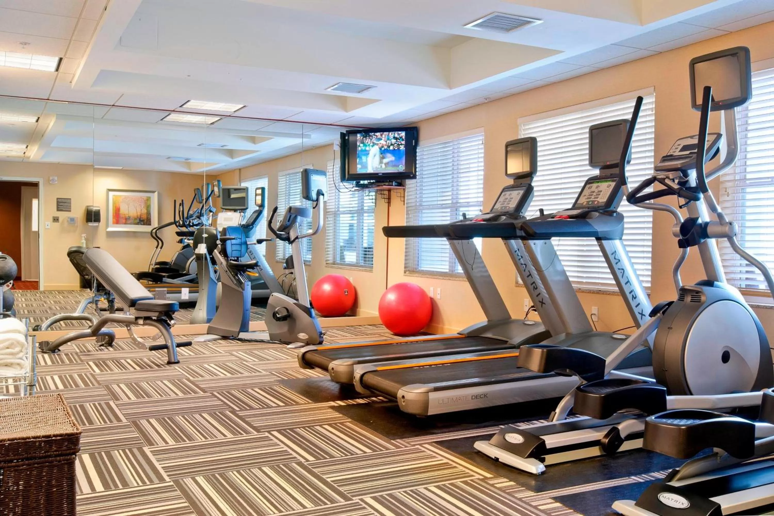 Fitness centre/facilities in Residence Inn Burlington Colchester