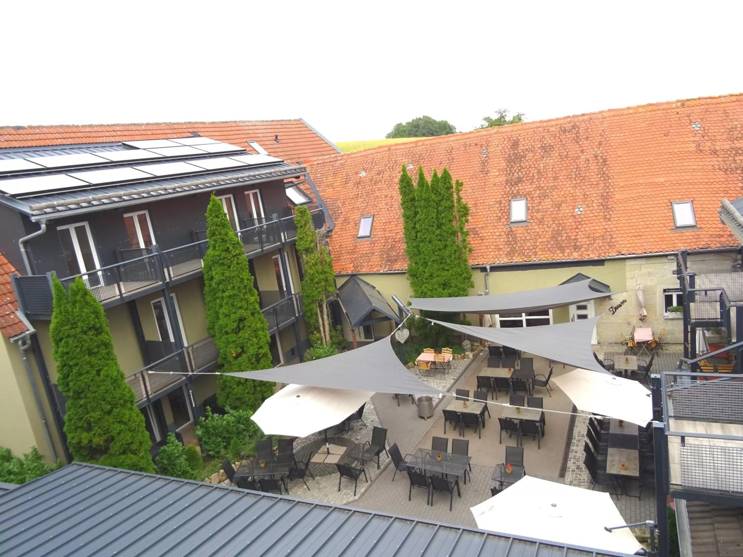 Patio in Eventhotel Ö - Cappuccino