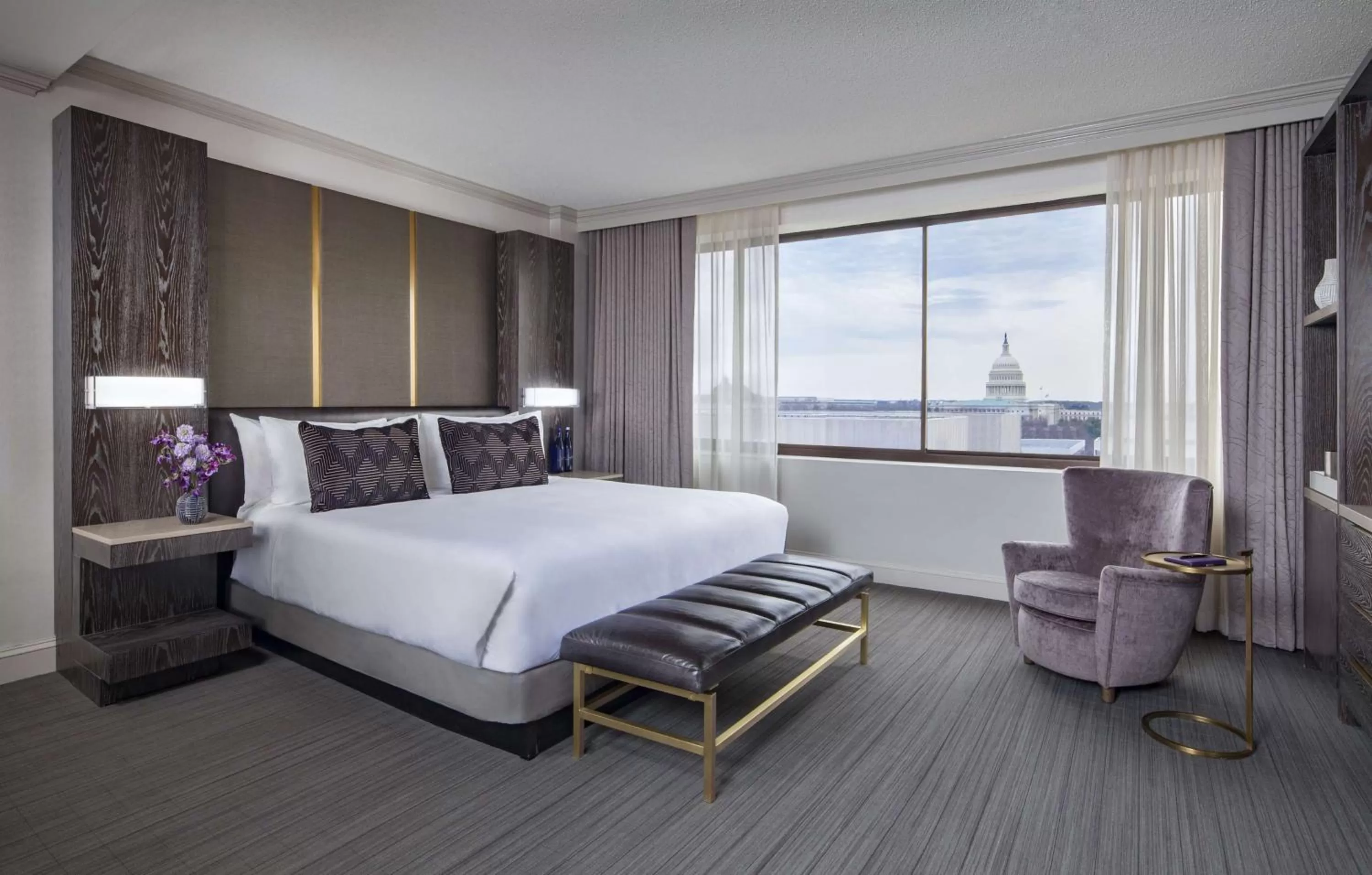 Bed in Hilton Washington DC Capitol Hill