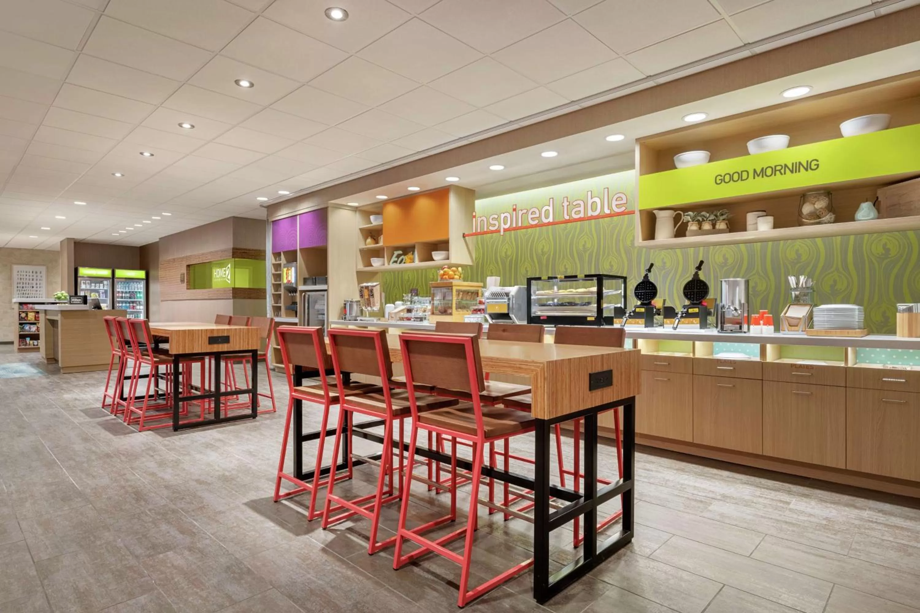 Breakfast in Home2 Suites By Hilton Rochester Greece