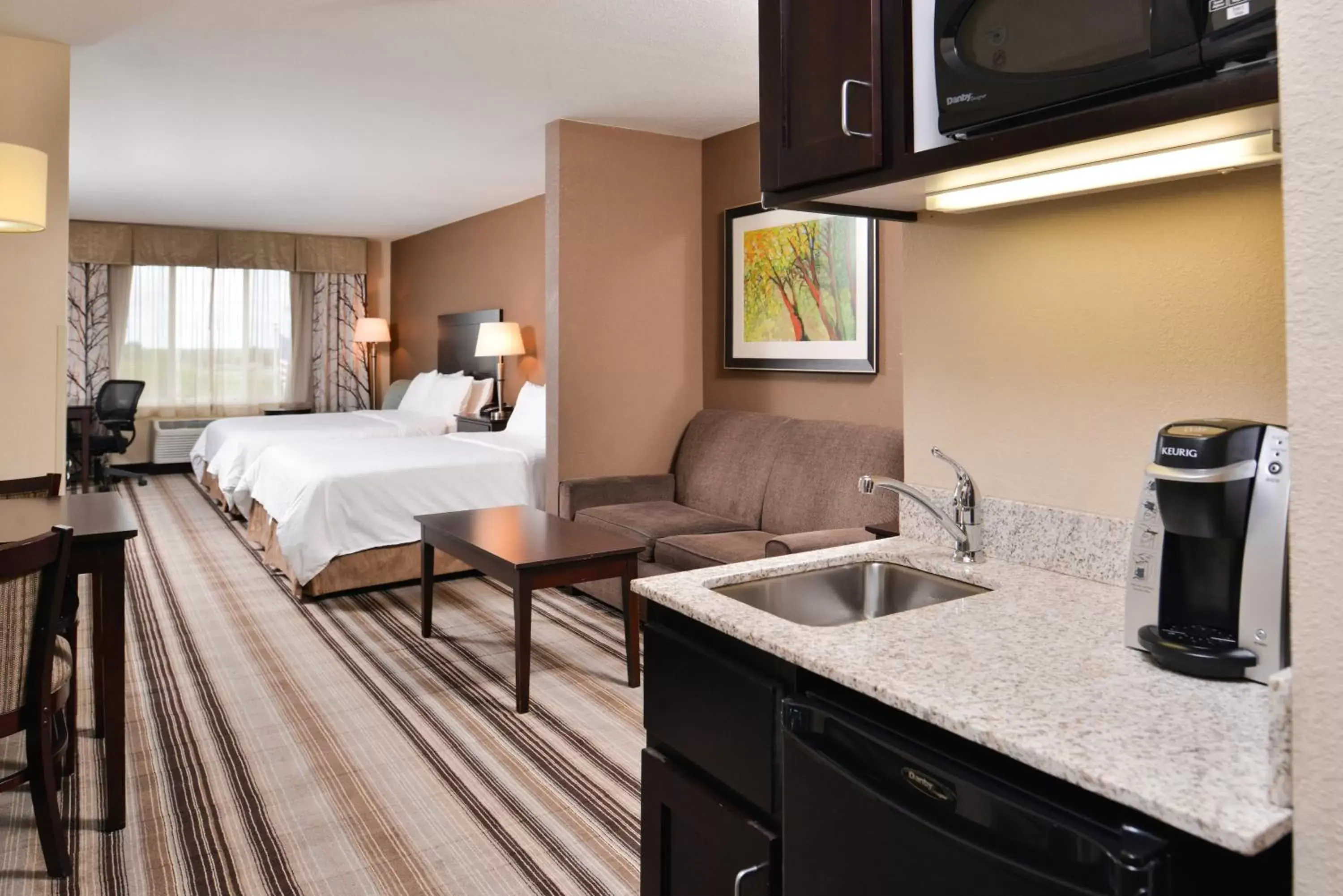 One-Bedroom Suite with Two Queen Beds in Holiday Inn Express & Suites Emporia Northwest by IHG One-Bedroom Suite with Two Queen Beds in Holiday Inn Express & Suites Emporia Northwest by IHG