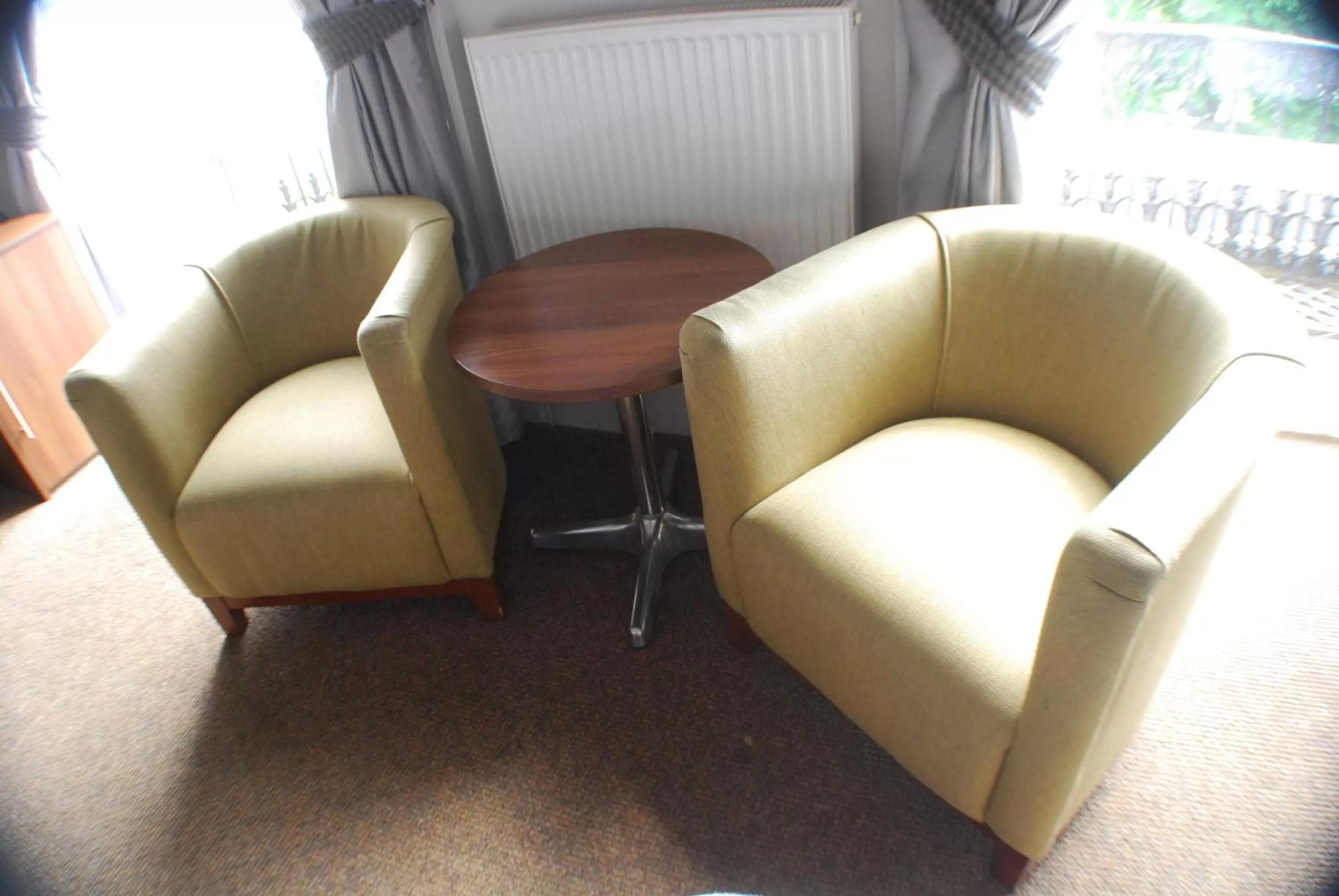 Seating area in The Salisbury Hotel