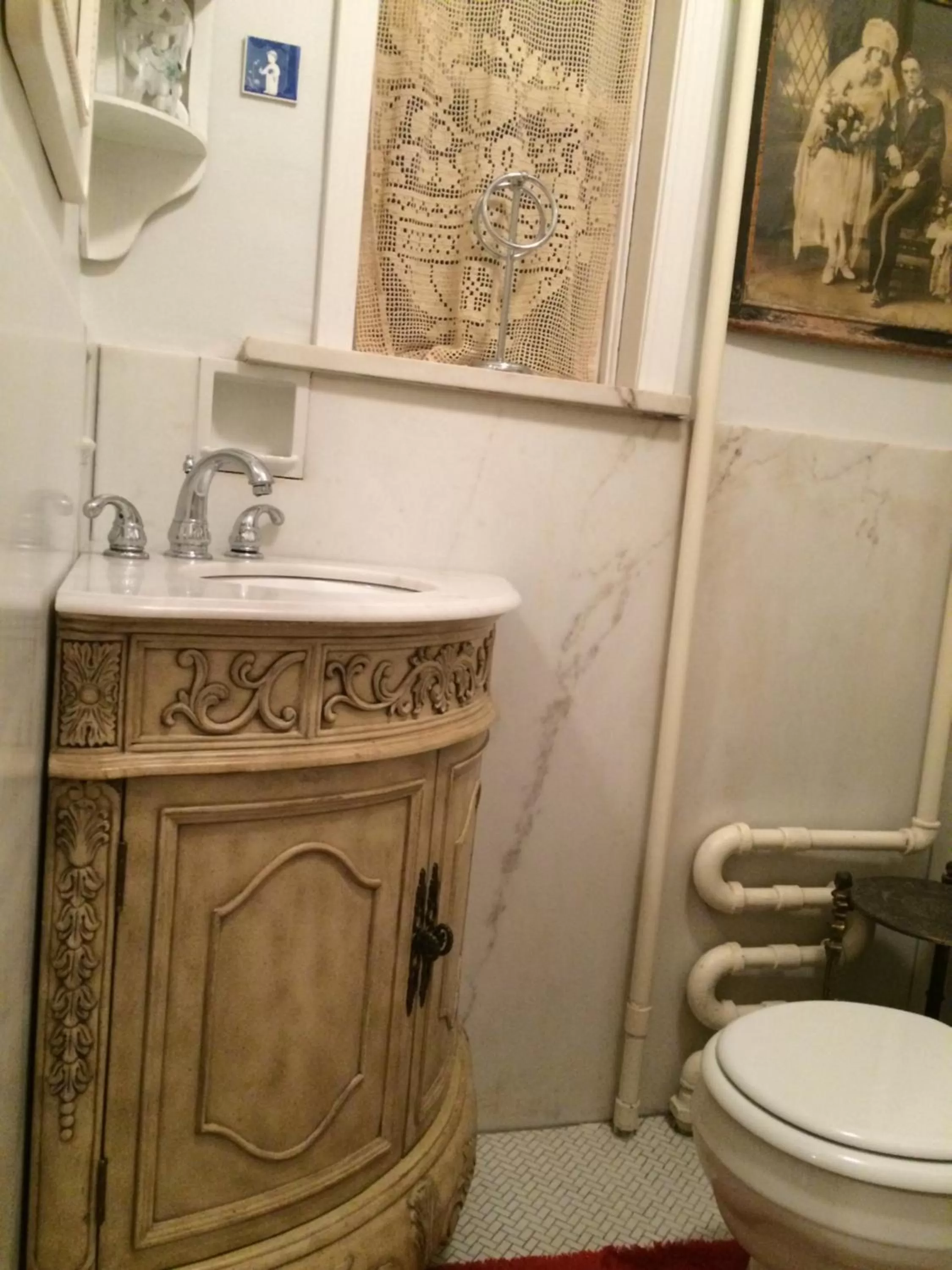 Bathroom in Casa Magnolia B & B