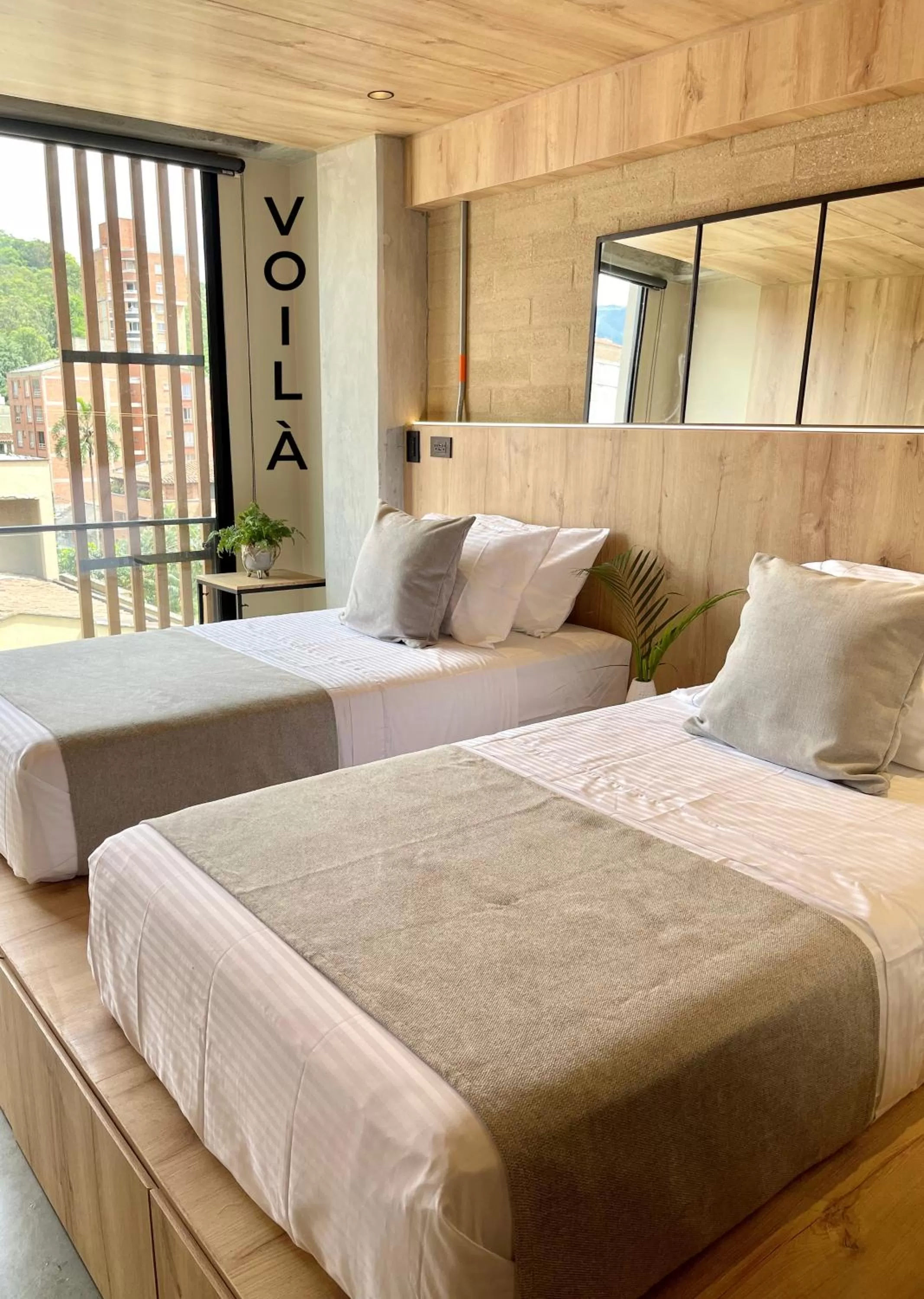 Bed in Beminimal Hotel