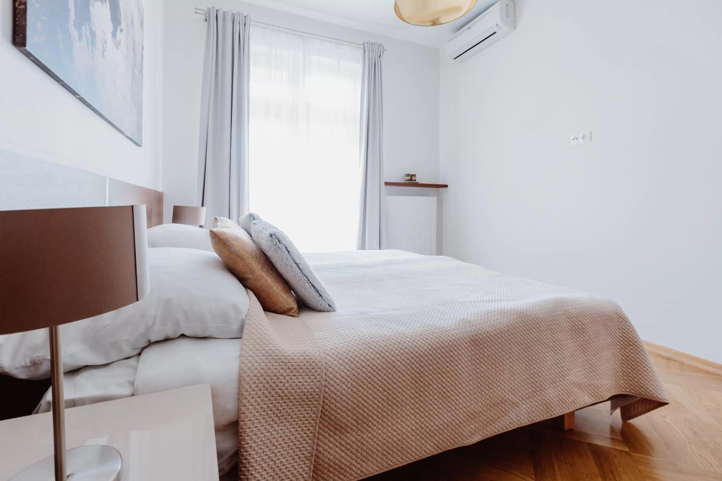 Bed in 4Seasons﻿ Apartments Cracow