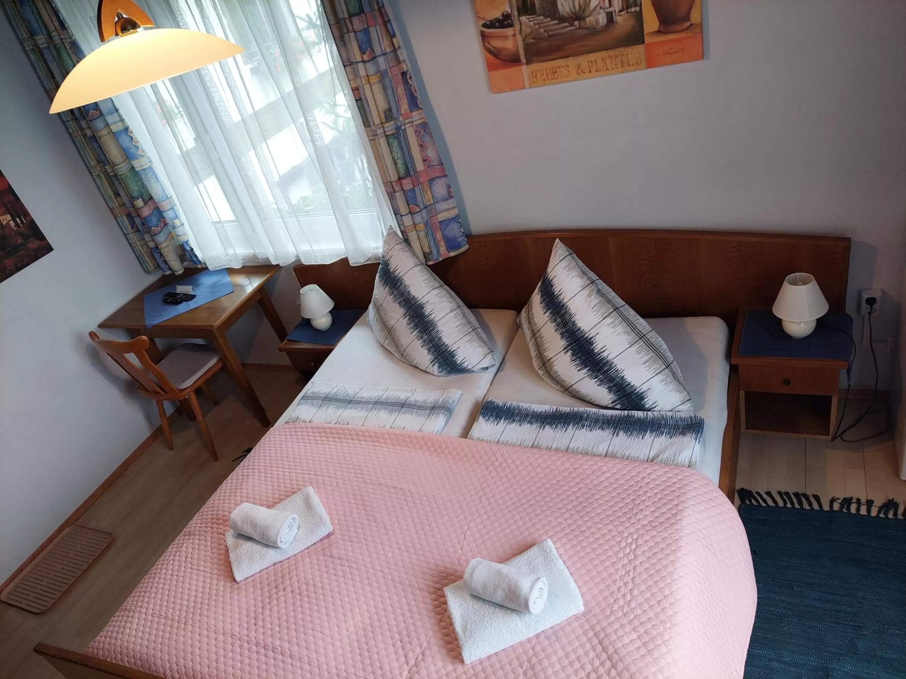 Bed in Pension Welserhof