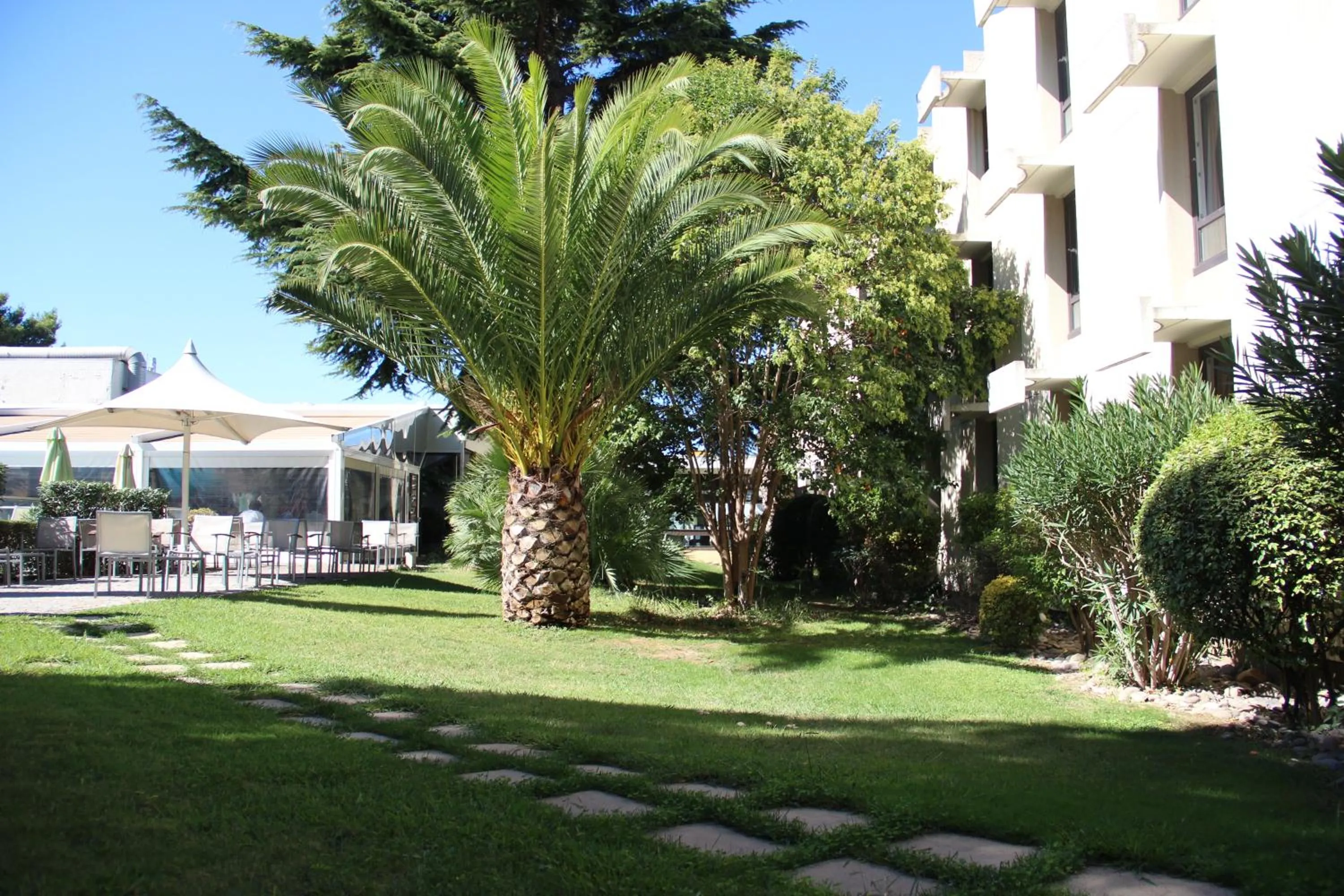 Garden in Novotel Marseille Est Porte d'Aubagne