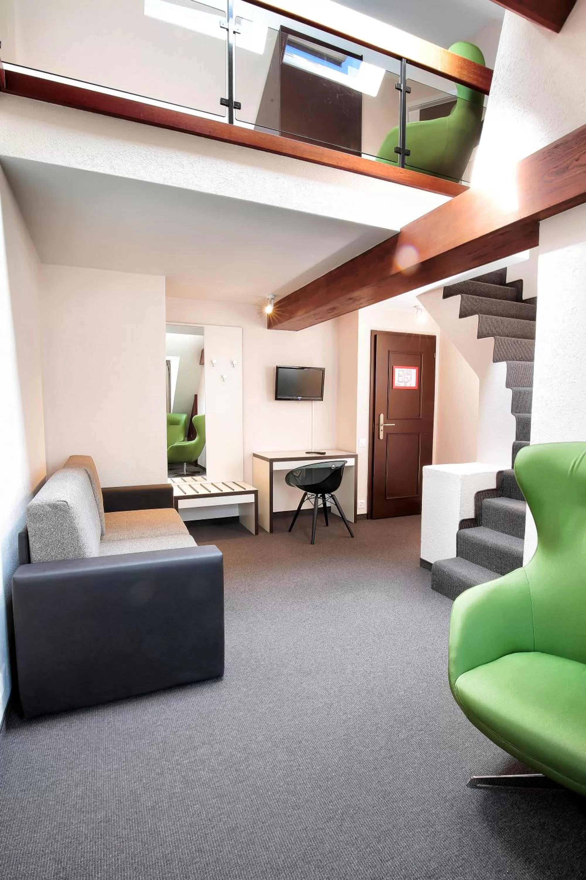 TV and multimedia in b-smart motel Basel