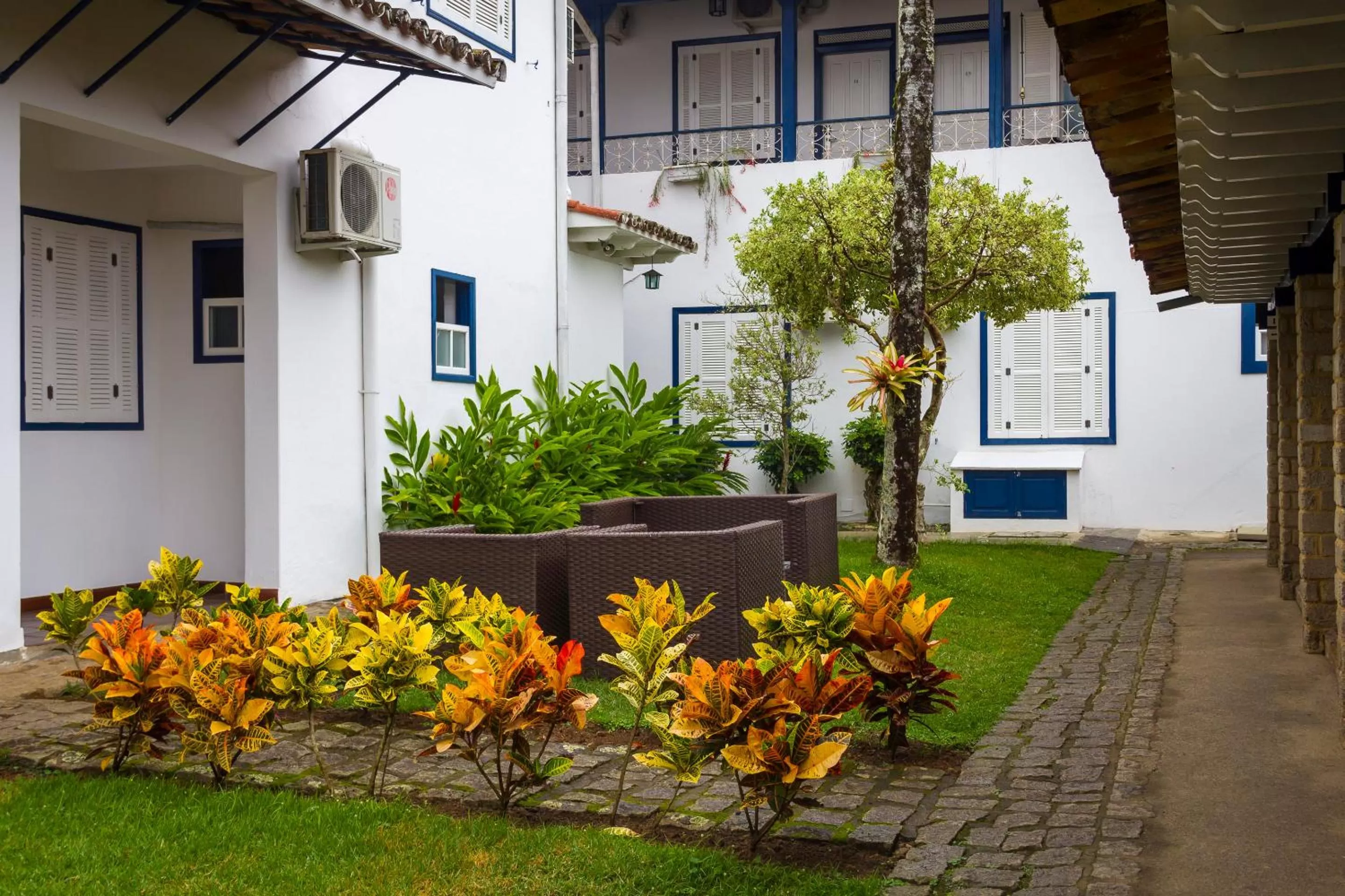 Garden in Pousada Aconchego