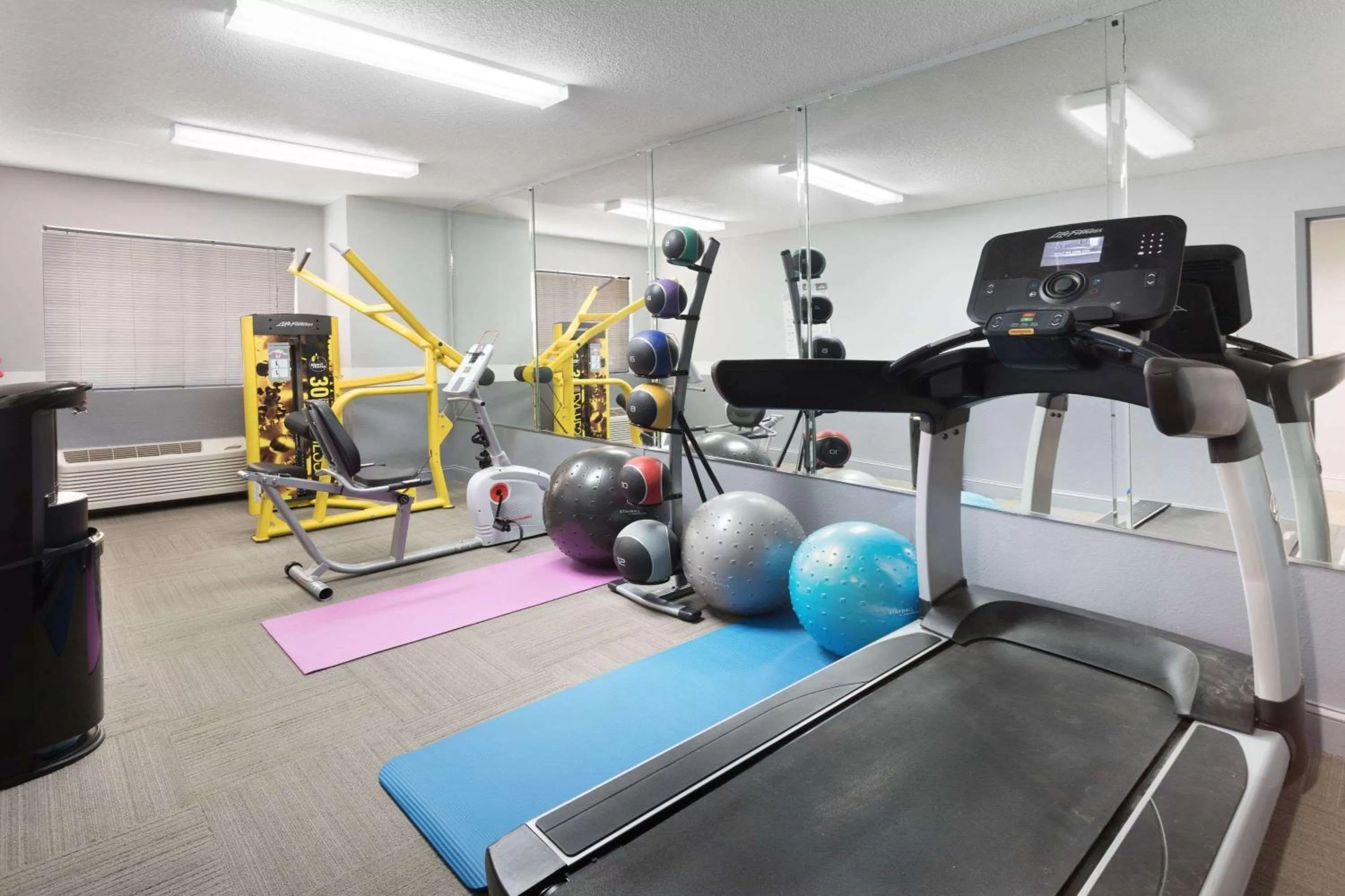 Fitness centre/facilities in Microtel Inn & Suites by Wyndham Stockbridge/Atlanta I-75