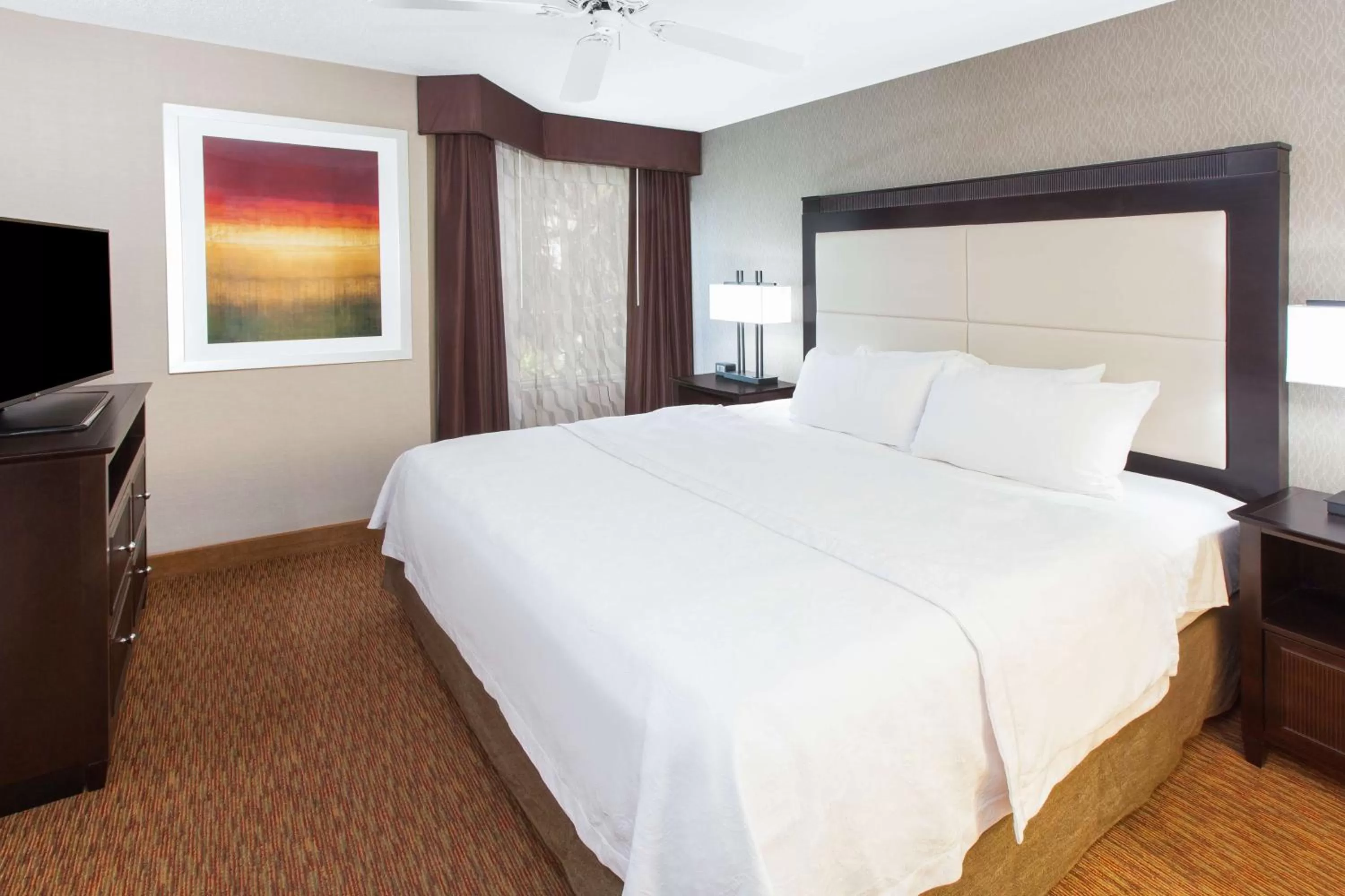 Bed in Homewood Suites Lafayette