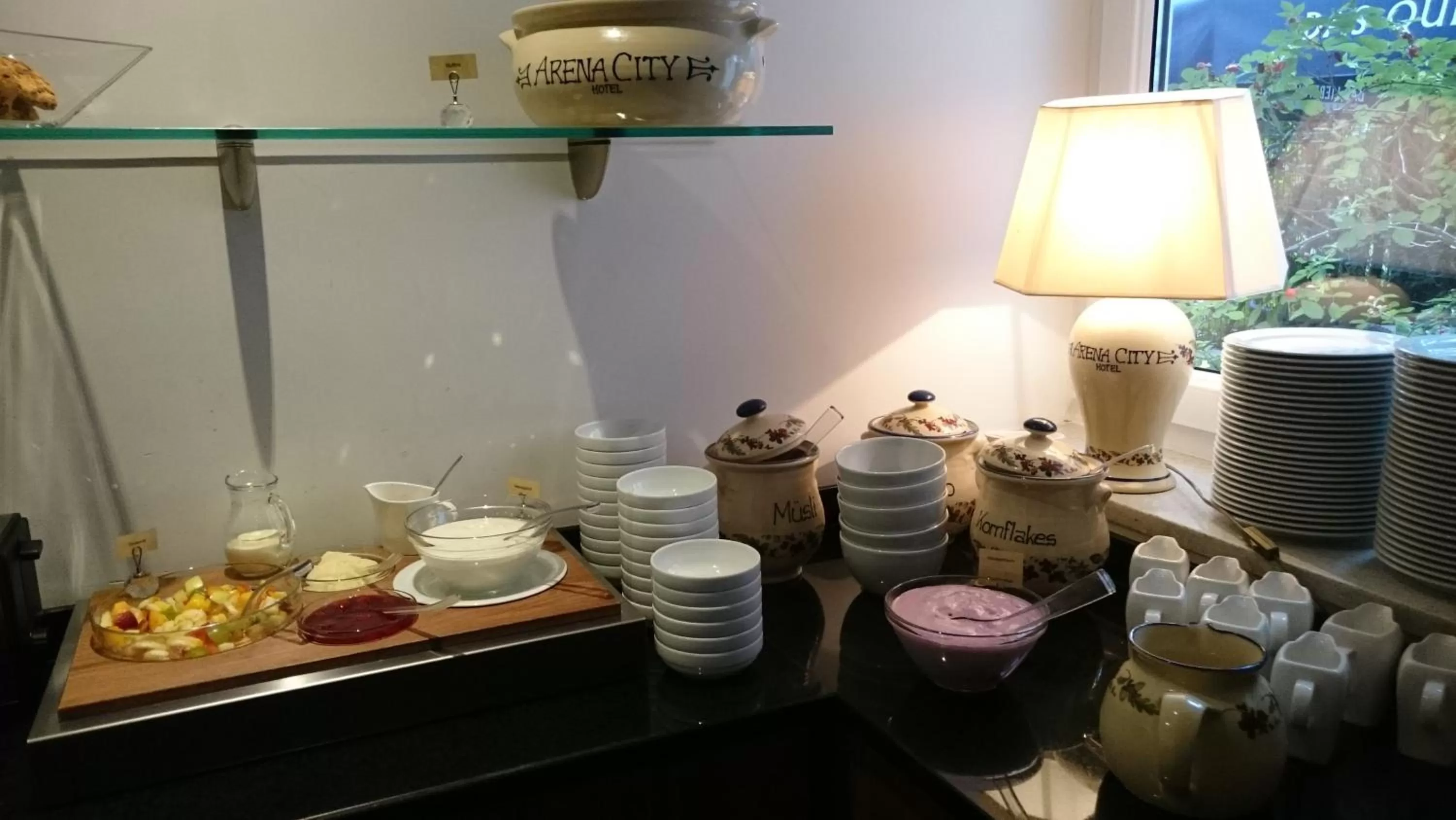 Breakfast in Hotel Arena City