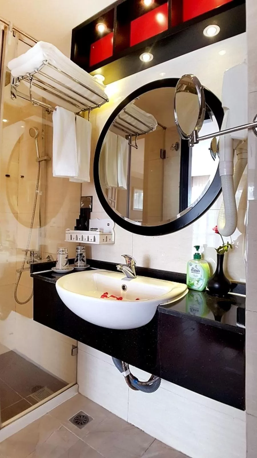 Bathroom in Hanoian Central Hotel & Spa