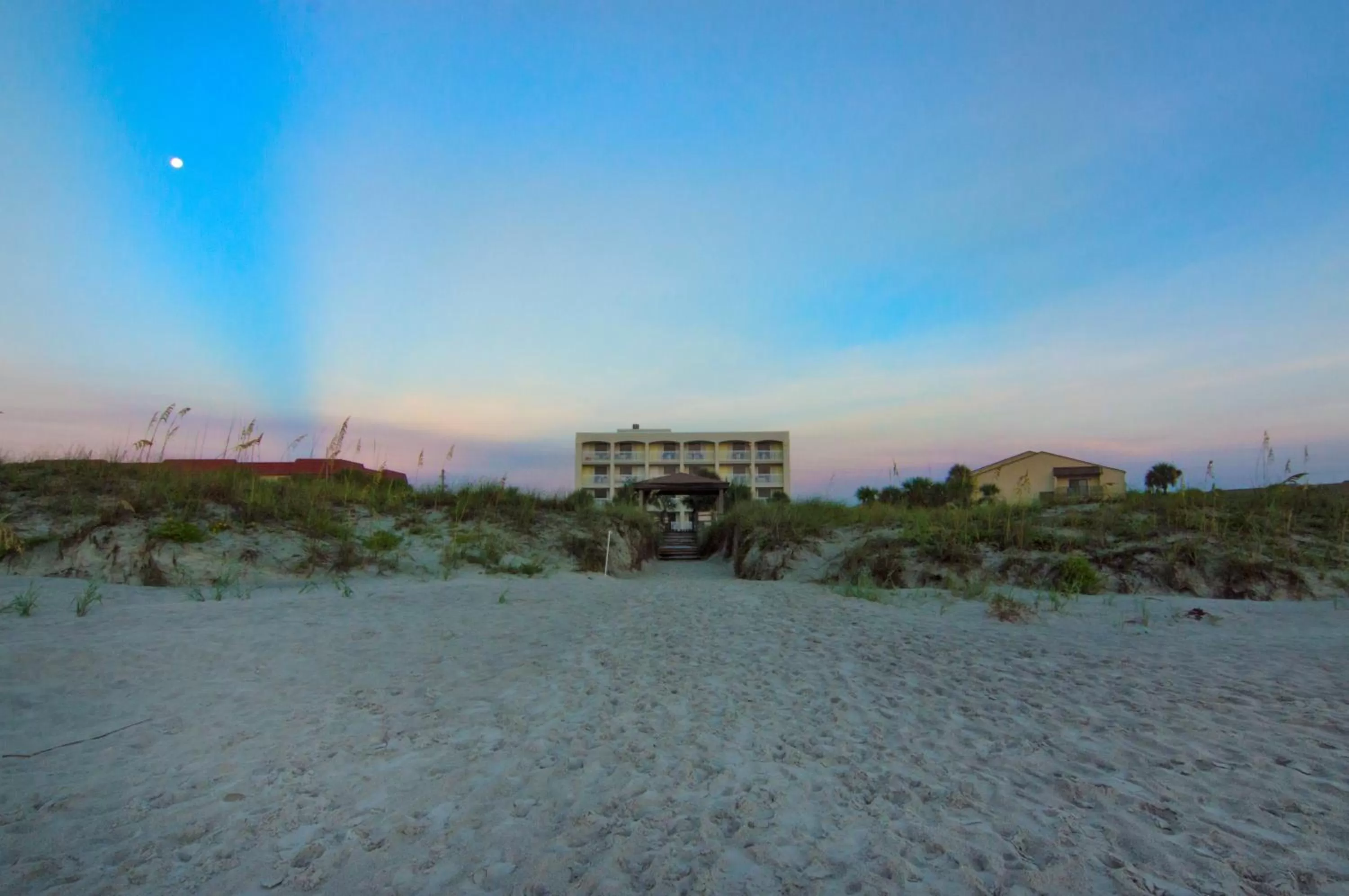 Property building in Guy Harvey Resort on Saint Augustine Beach