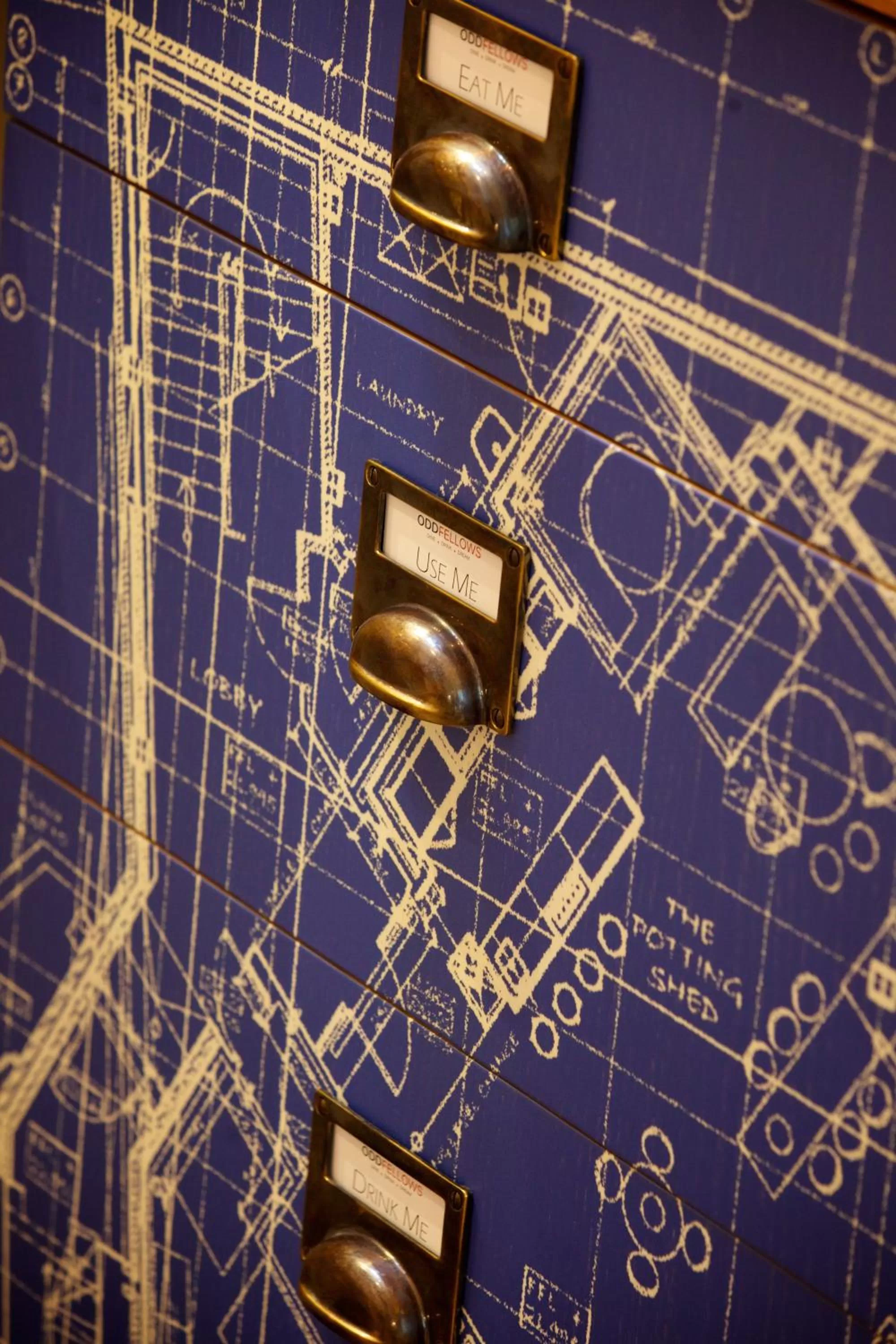 Decorative detail in Oddfellows Chester Hotel & Apartments