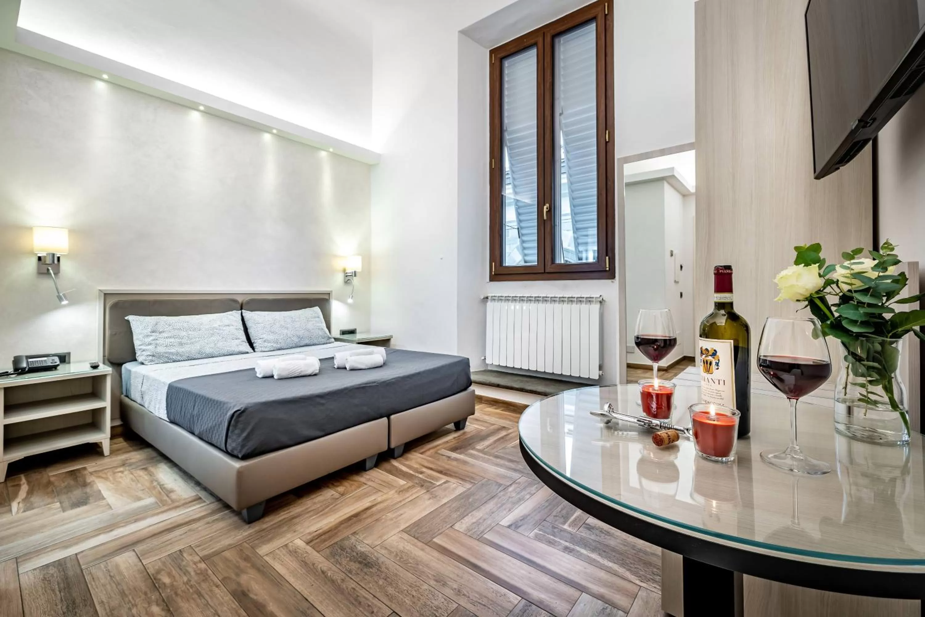 Bed in B&B Lorenzo de' Medici