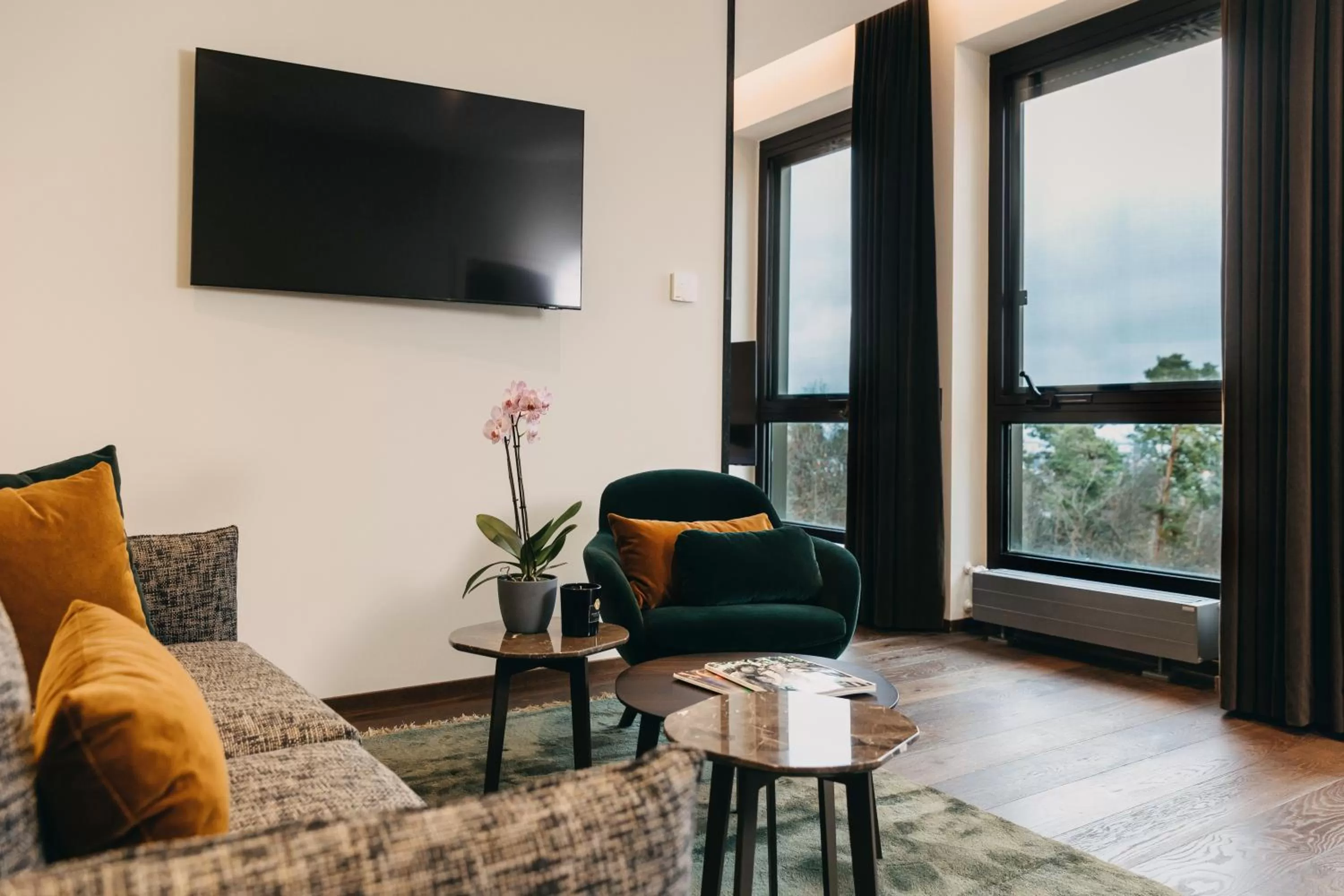 Living room in Hotel Forsthaus Nürnberg Fürth