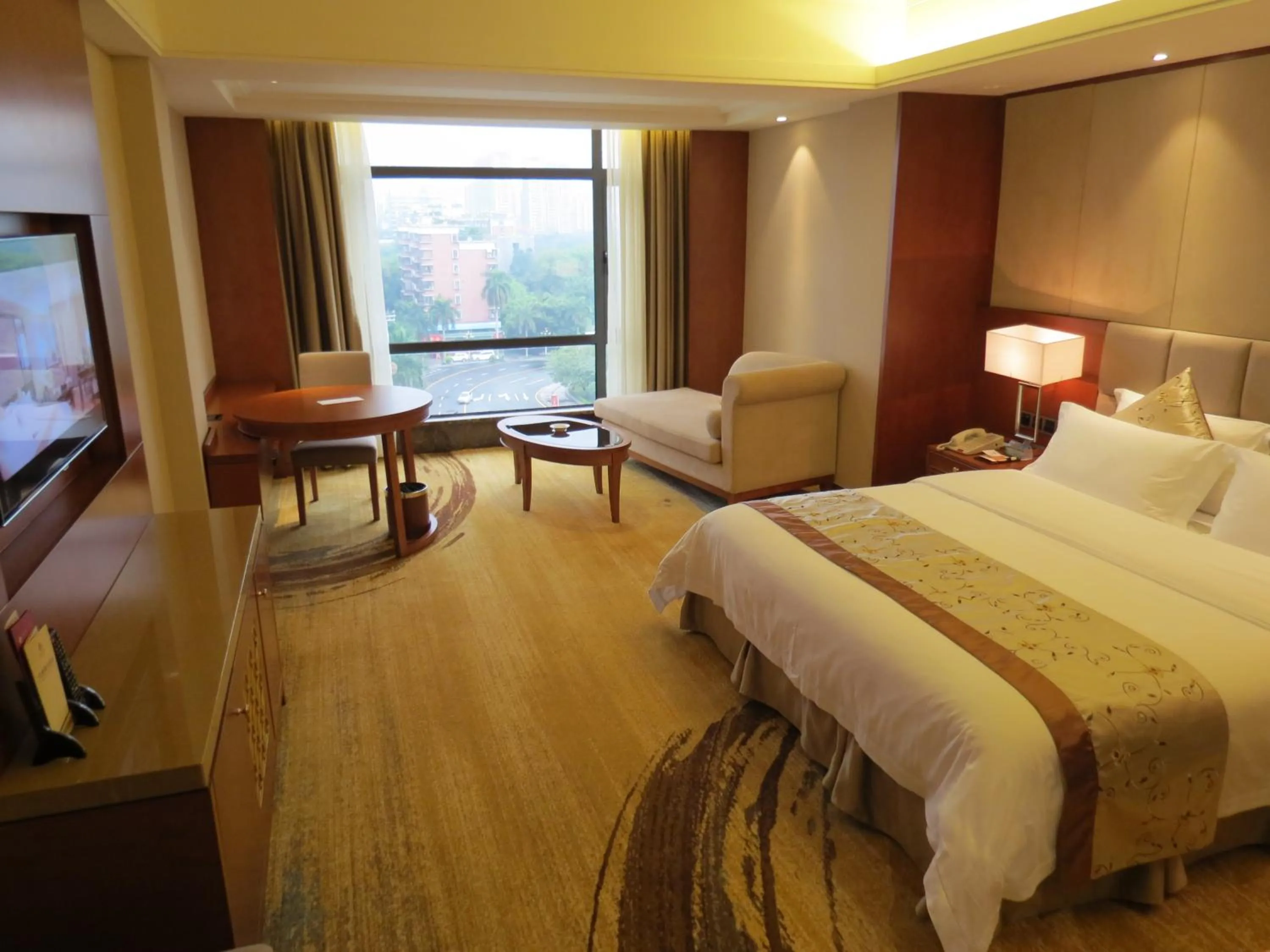 City view, Bed in Rongjiang Hotel