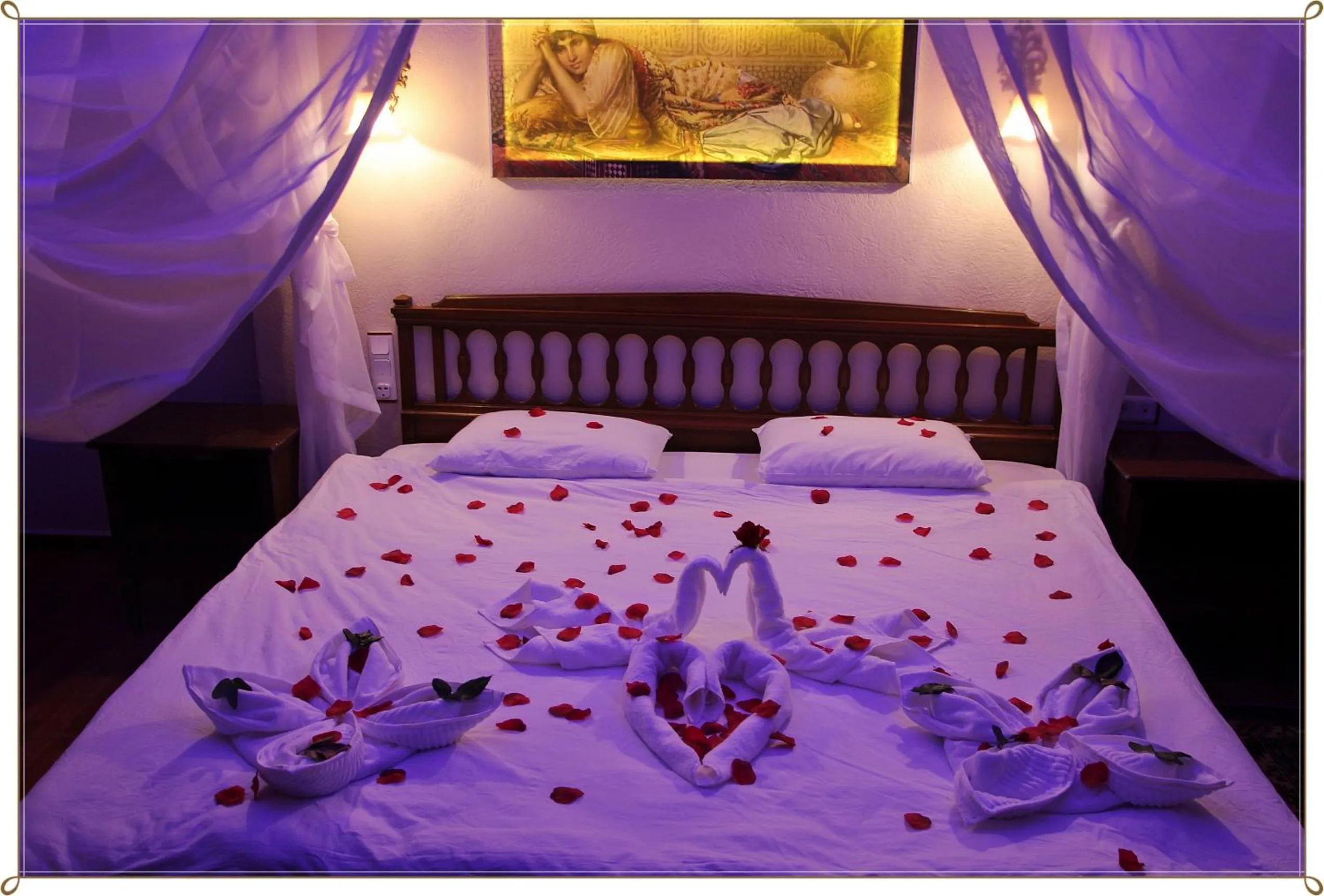 Decorative detail, Bed in Rebetika Hotel & bistro