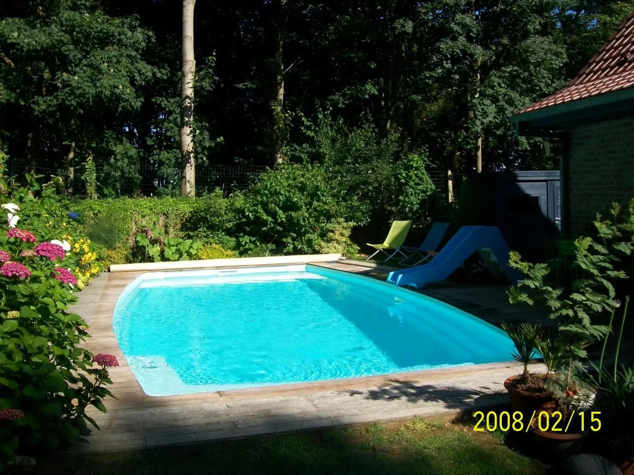 Pool view, Swimming Pool in La Maison D'hôtes Du Mont Des Cats