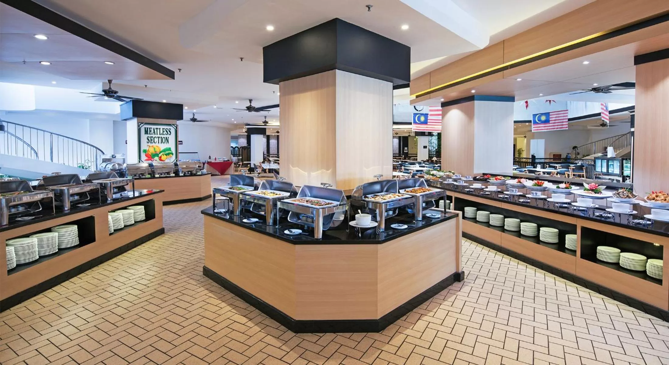 Breakfast in The Bayview Beach Resort