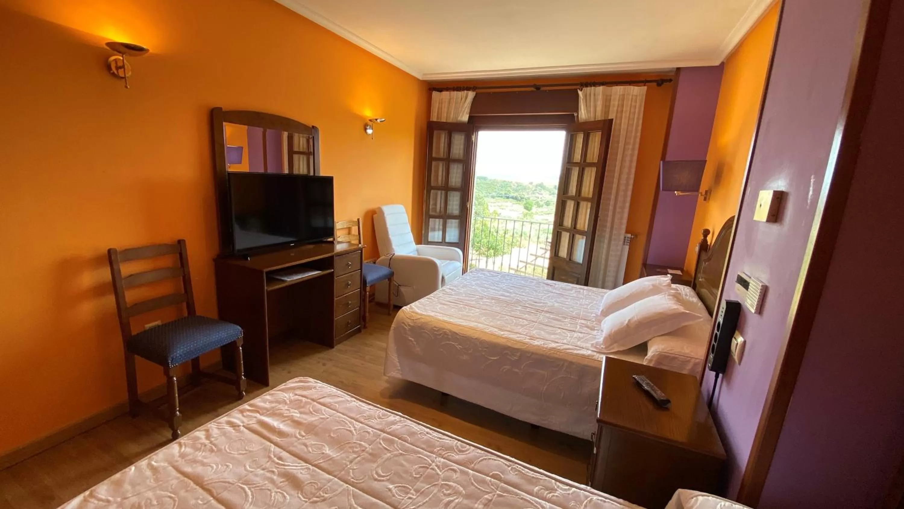 Decorative detail, Bed in Tierra De Lobos