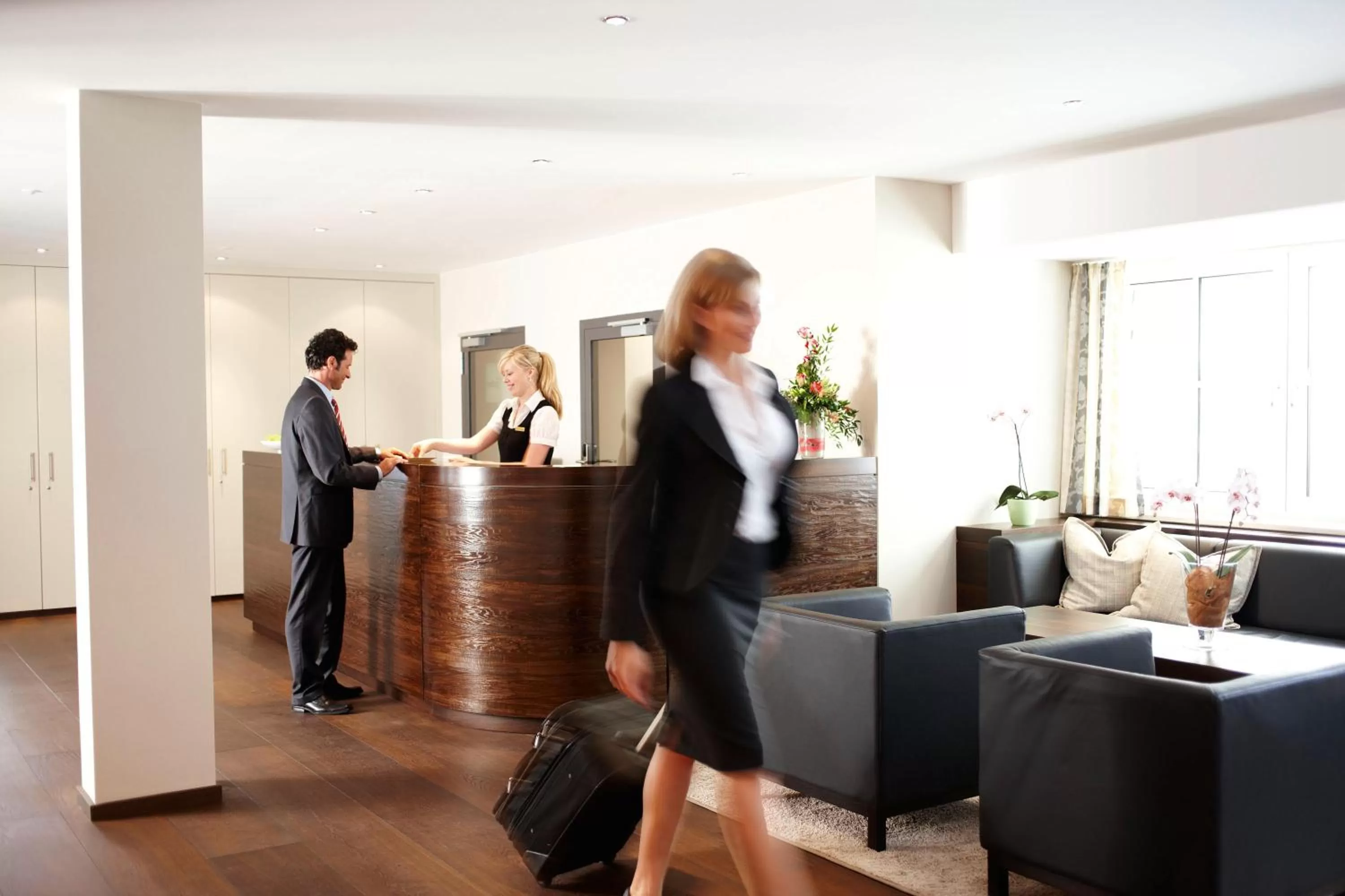 Staff in Hotel Falken