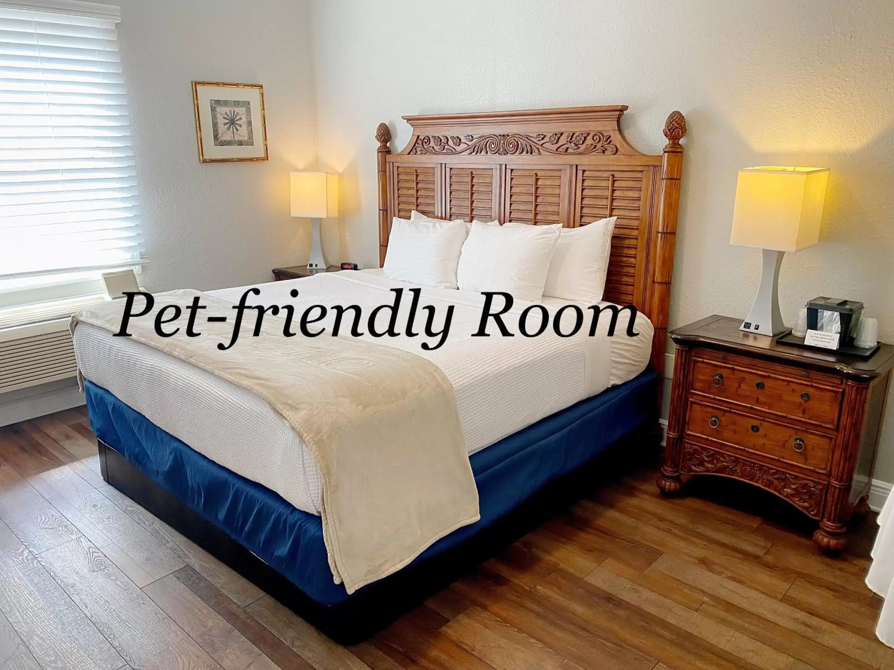 Pet friendly King Room in Crystal Bay Historic Hotel Pet friendly King Room in Crystal Bay Historic Hotel
