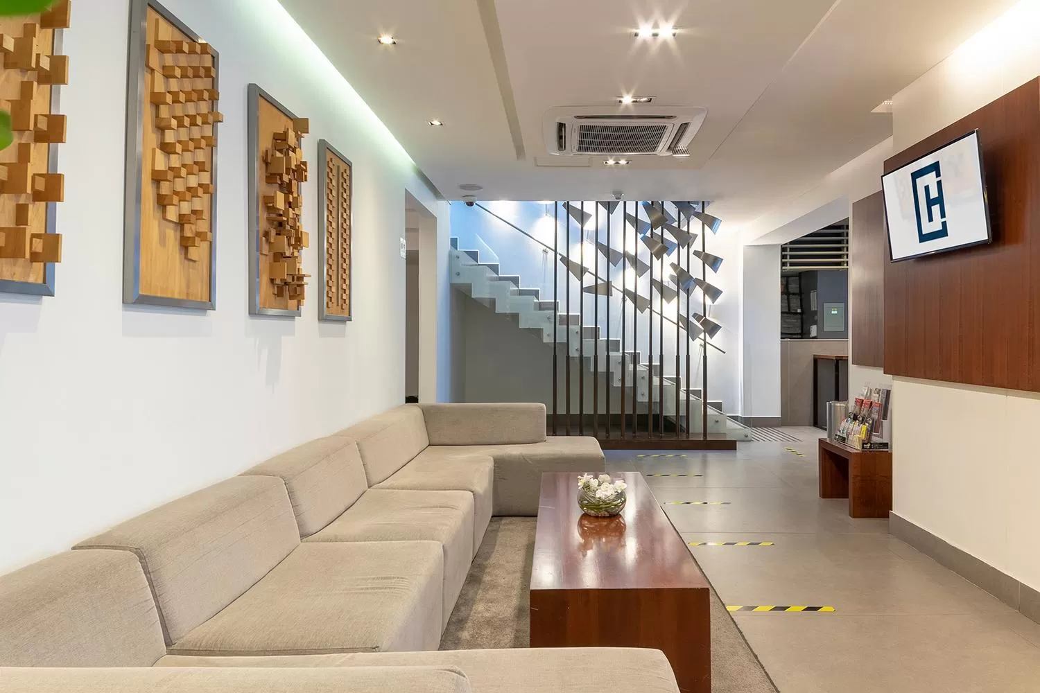 Seating area in Hotel Capital Bellet