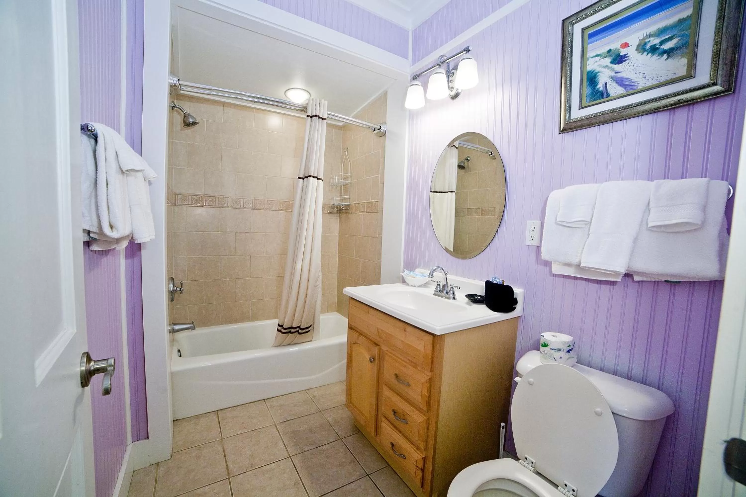 Bathroom in Georgianne Inn & Suites check in 212 Bulter Ave