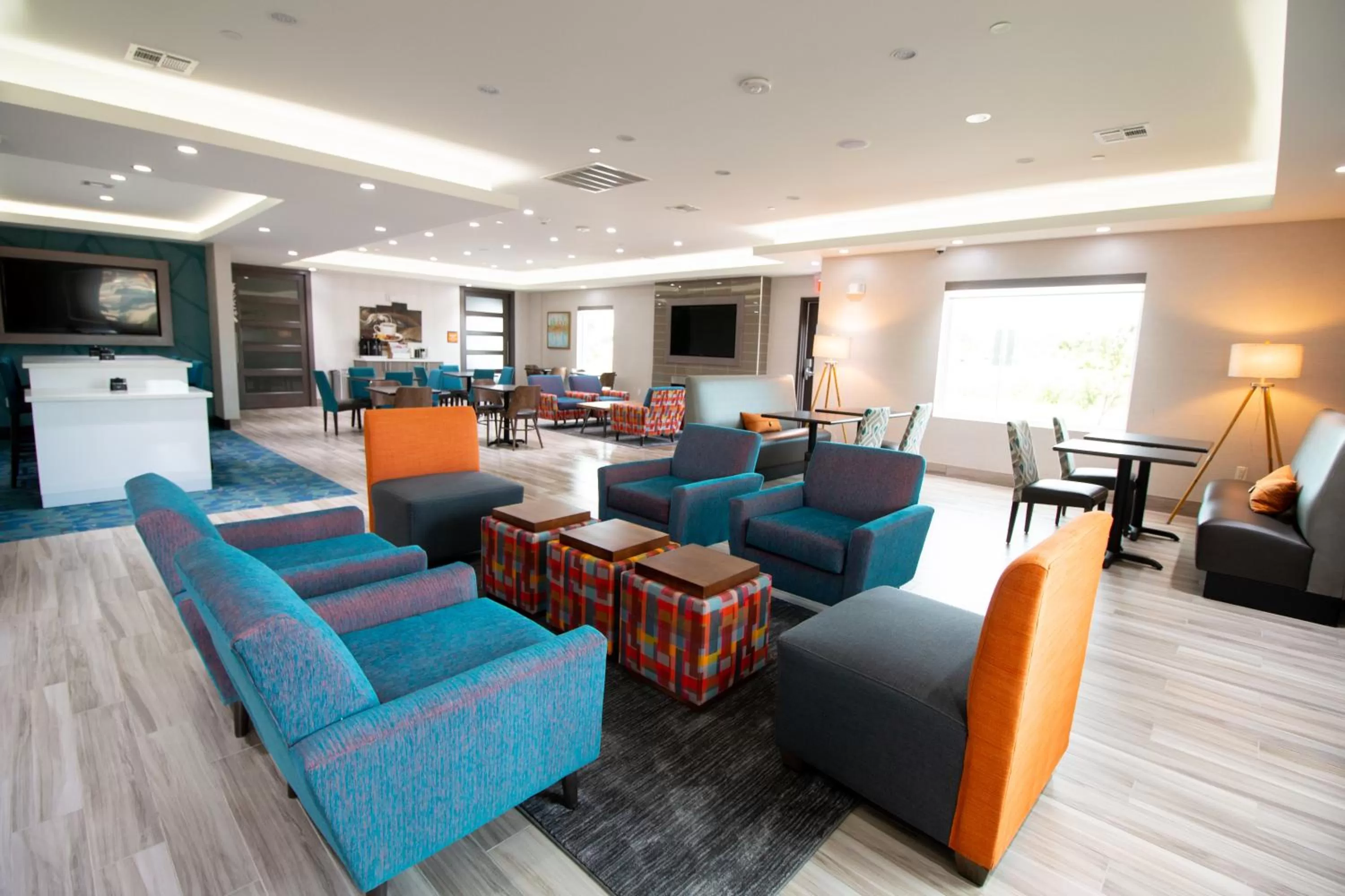 Lobby or reception in HOTEL PRYOR