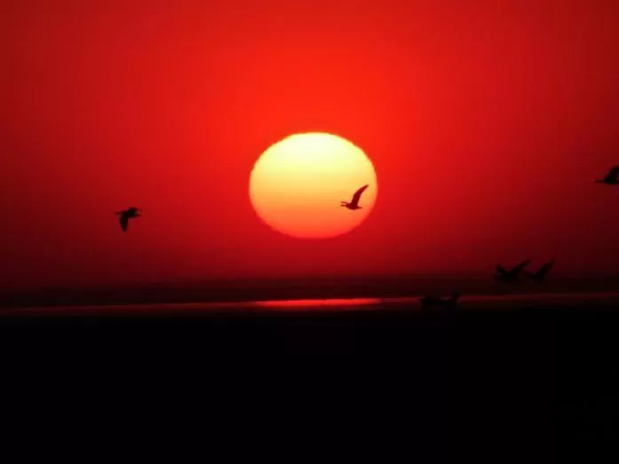 Sunset in 't Laaisterplakky