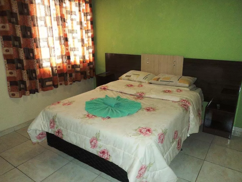 Bed in Hotel Pousada Sinos