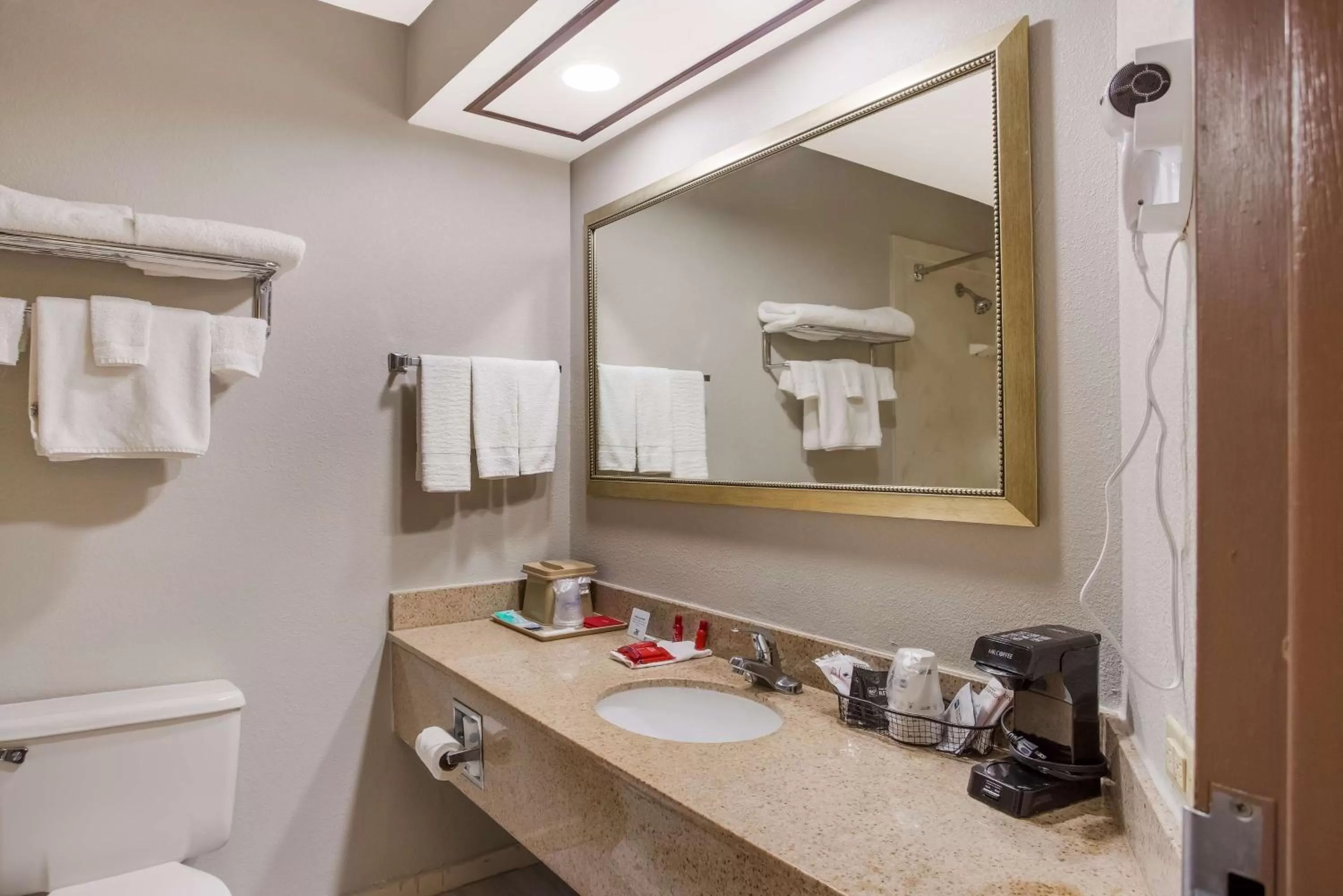 Bathroom in SureStay Plus Hotel by Best Western Greenwood