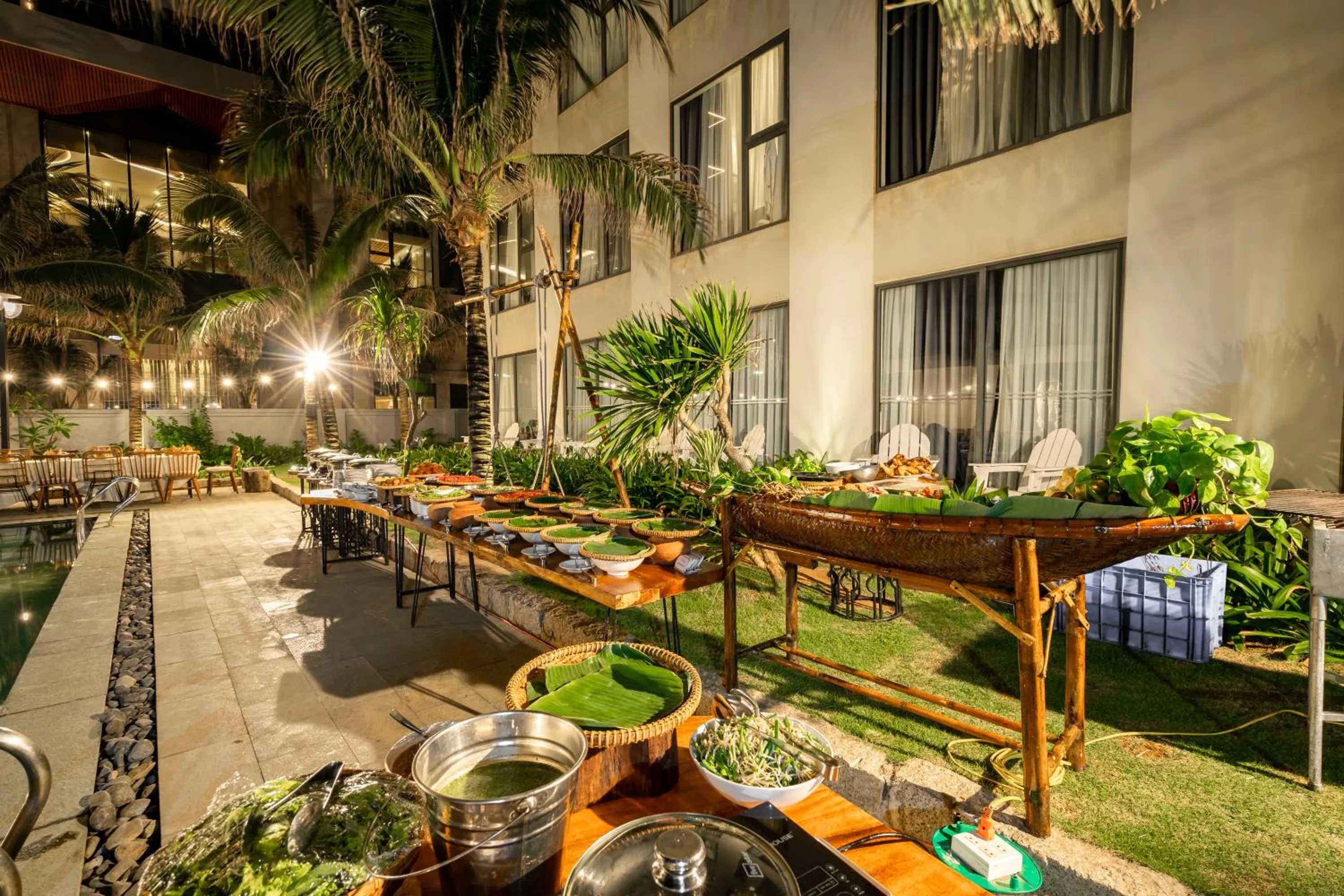 Food in Sala Tuy Hoa Beach Hotel