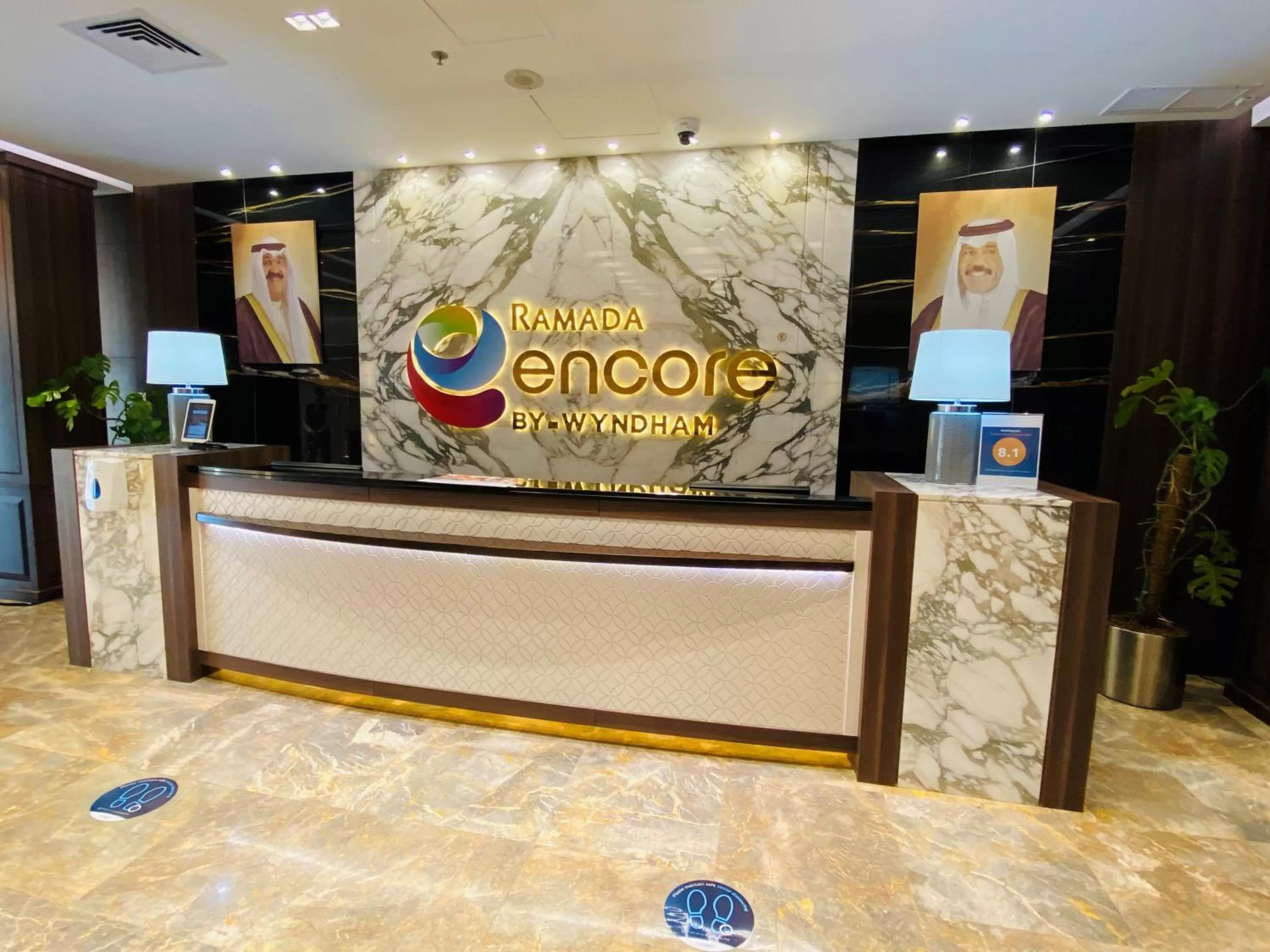Lobby or reception in Ramada Encore by Wyndham Kuwait Downtown